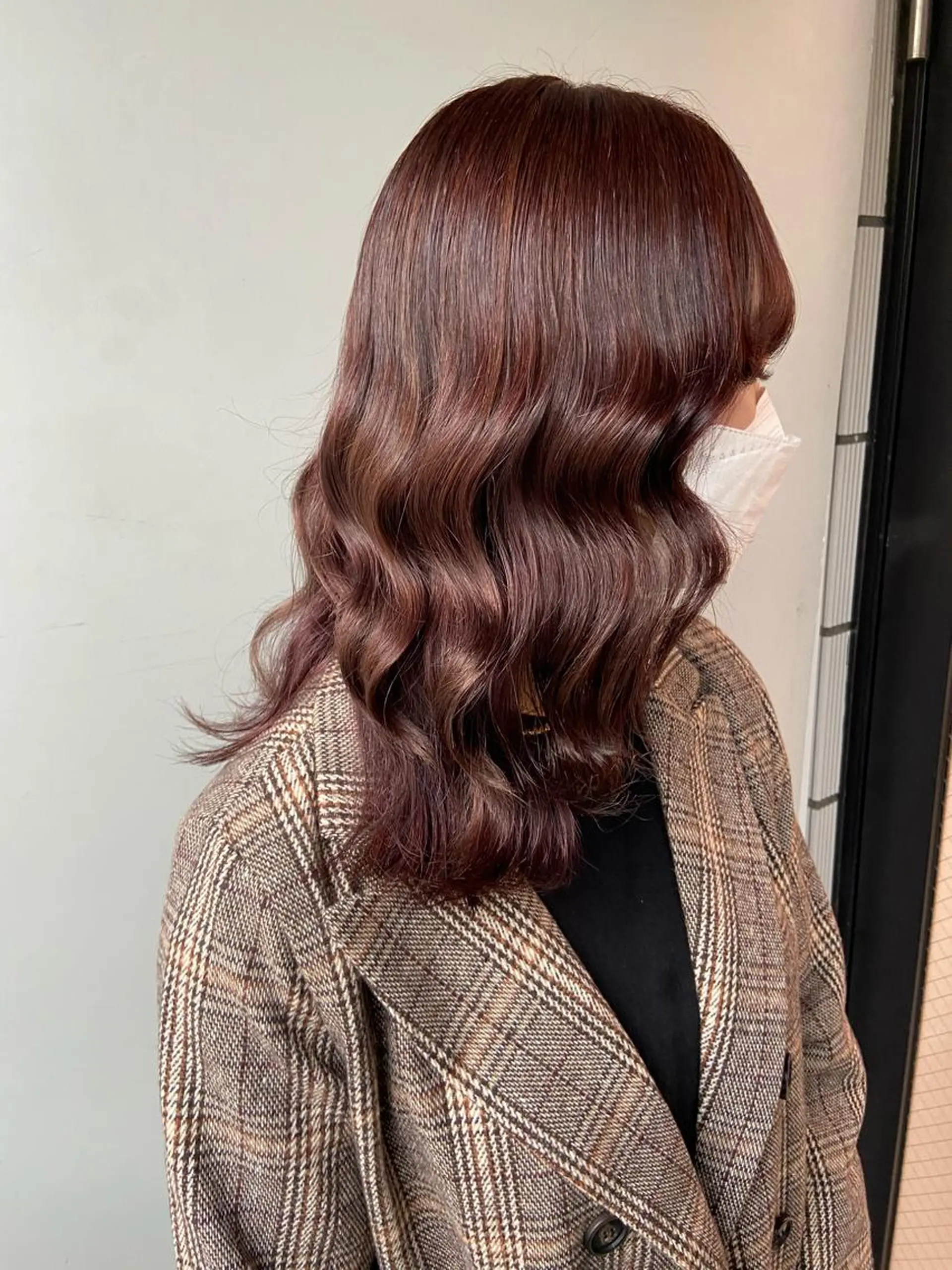 セミロング カラー ヘアアレンジ 💖艶と似合わせ💖 カラーカット💖のヘアスタイル