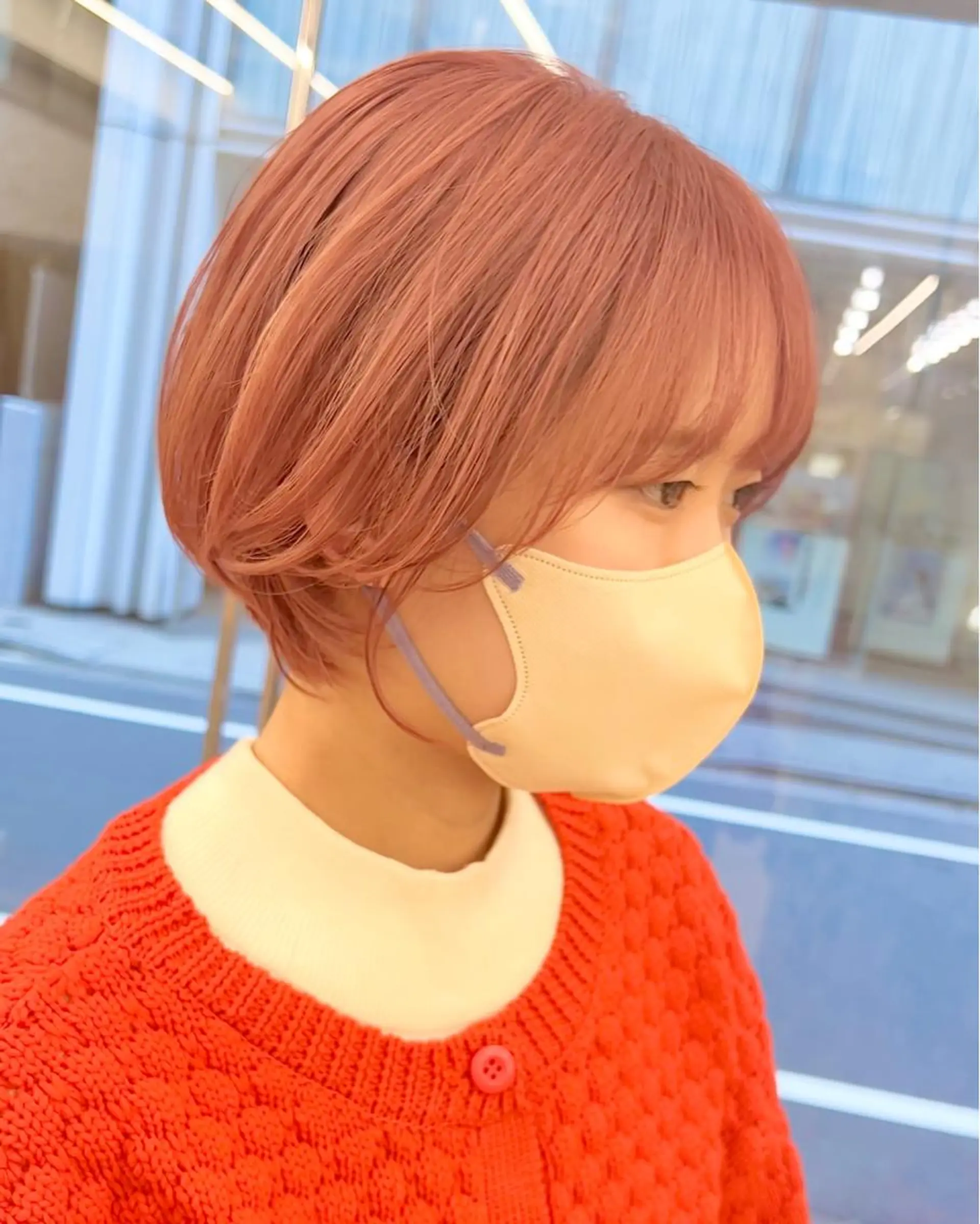 ショート カラー カット ヘアカラー トリートメント DX share salon渋谷所属・カラー系/カット特化 🟠オオタキマサシのヘアスタイル