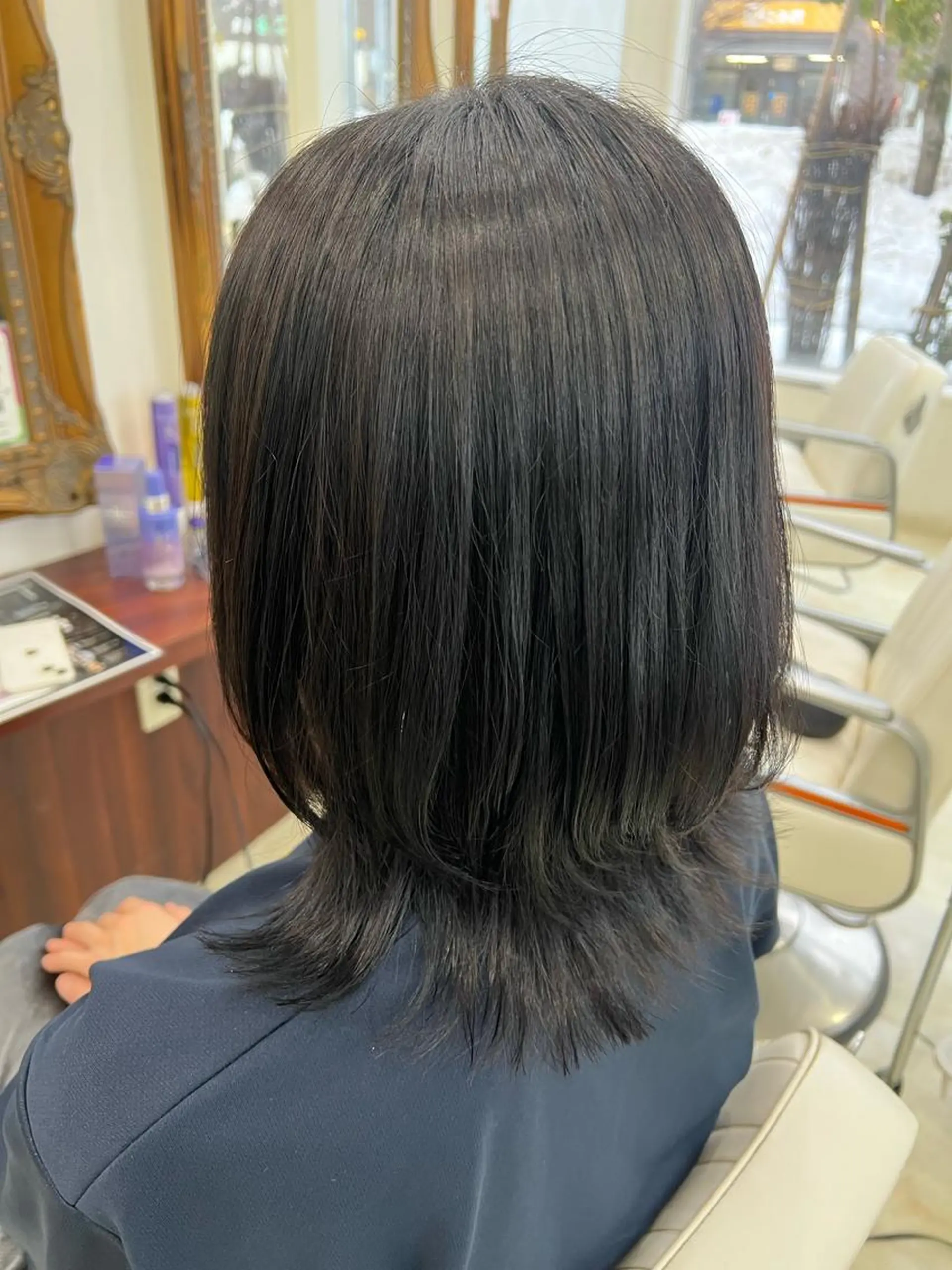 ミディアム カラー Rapt.HAIR 中村 知里のヘアスタイル