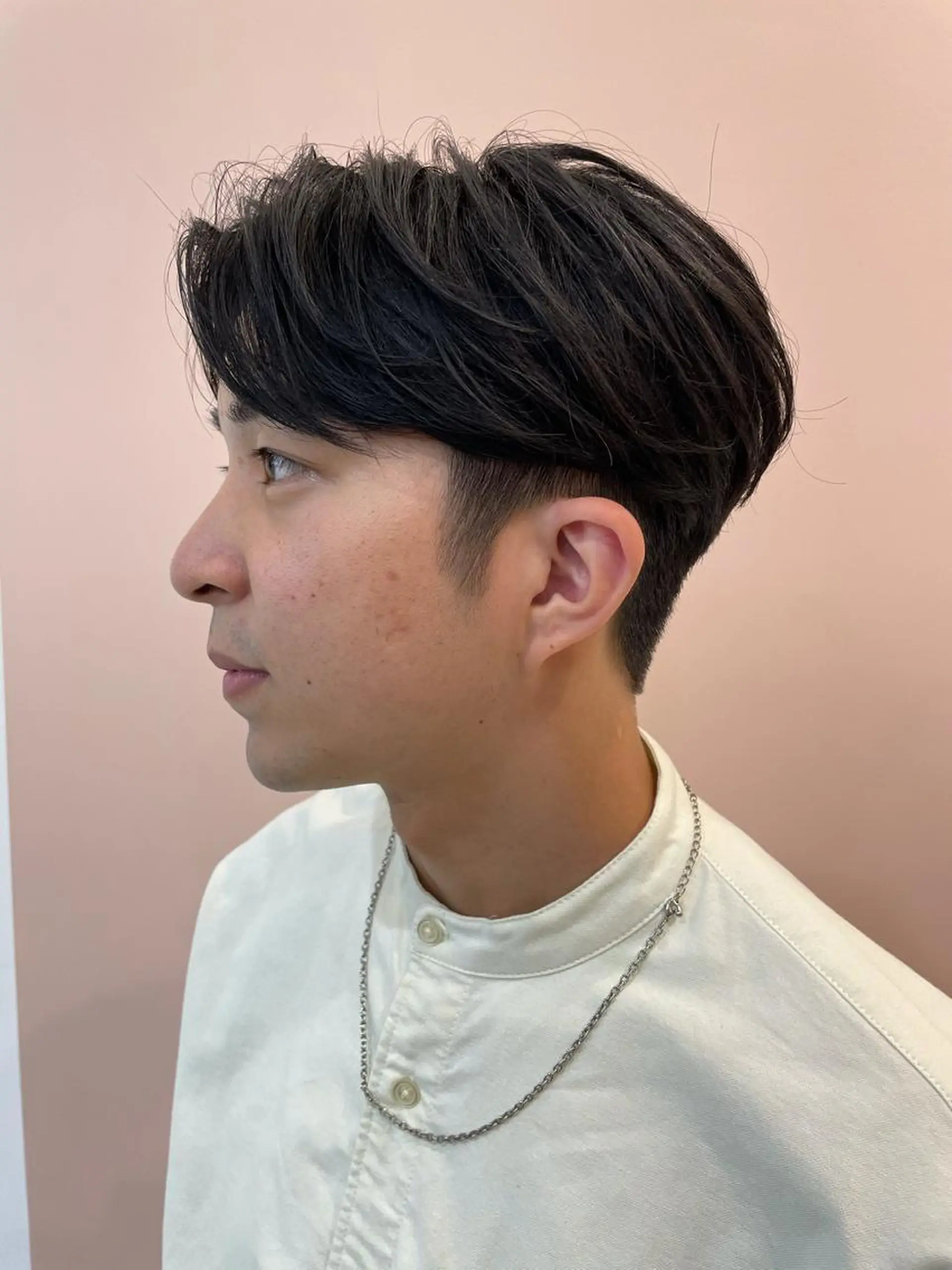 ショート メンズ メンズパーマ しの　ゆきの THE REMMYのヘアスタイル