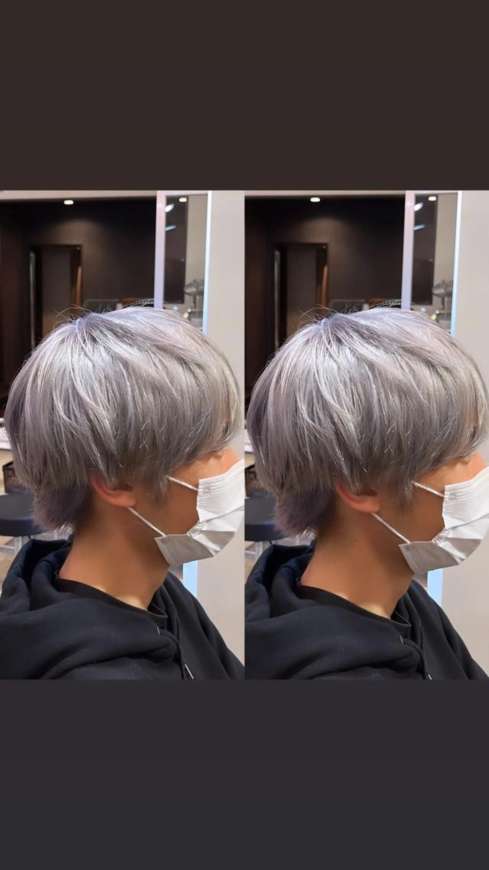 ショート カラー メンズ 髪質改善･縮毛矯正 特化･ユウシンのヘアスタイル