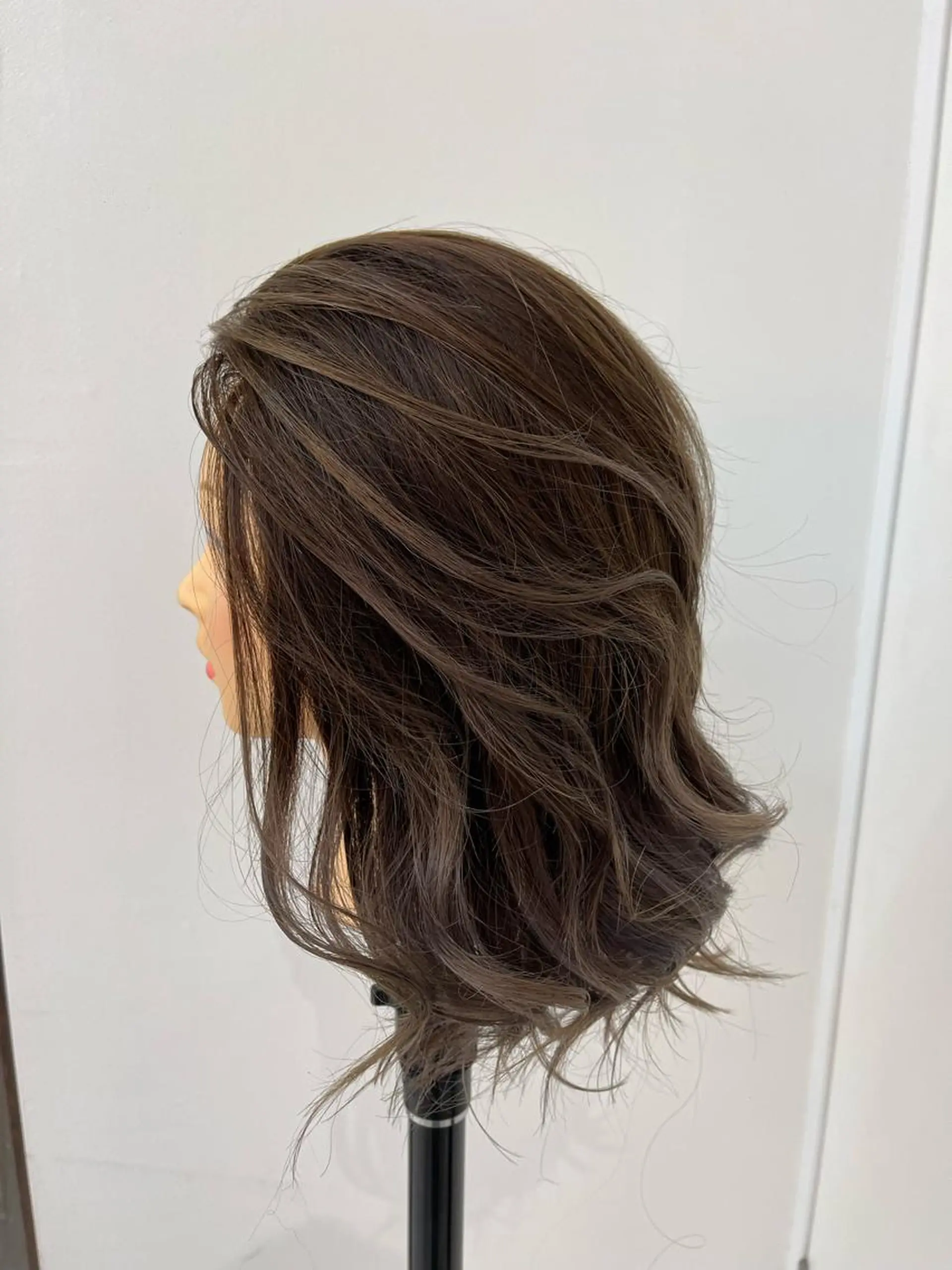 ロング カラー バレイヤージュ レイヤーカット エクステ/ハイトーン /レイヤーカットのヘアスタイル