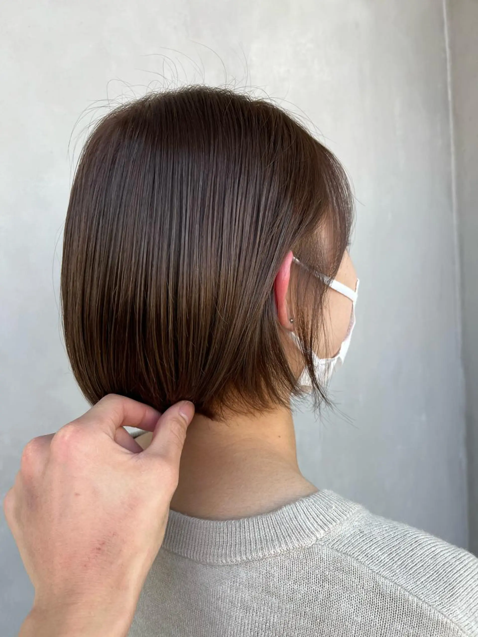 ショート カラー オーガニックカラー 名古屋／デザイン／ ブリーチ/松井亮磨のヘアスタイル