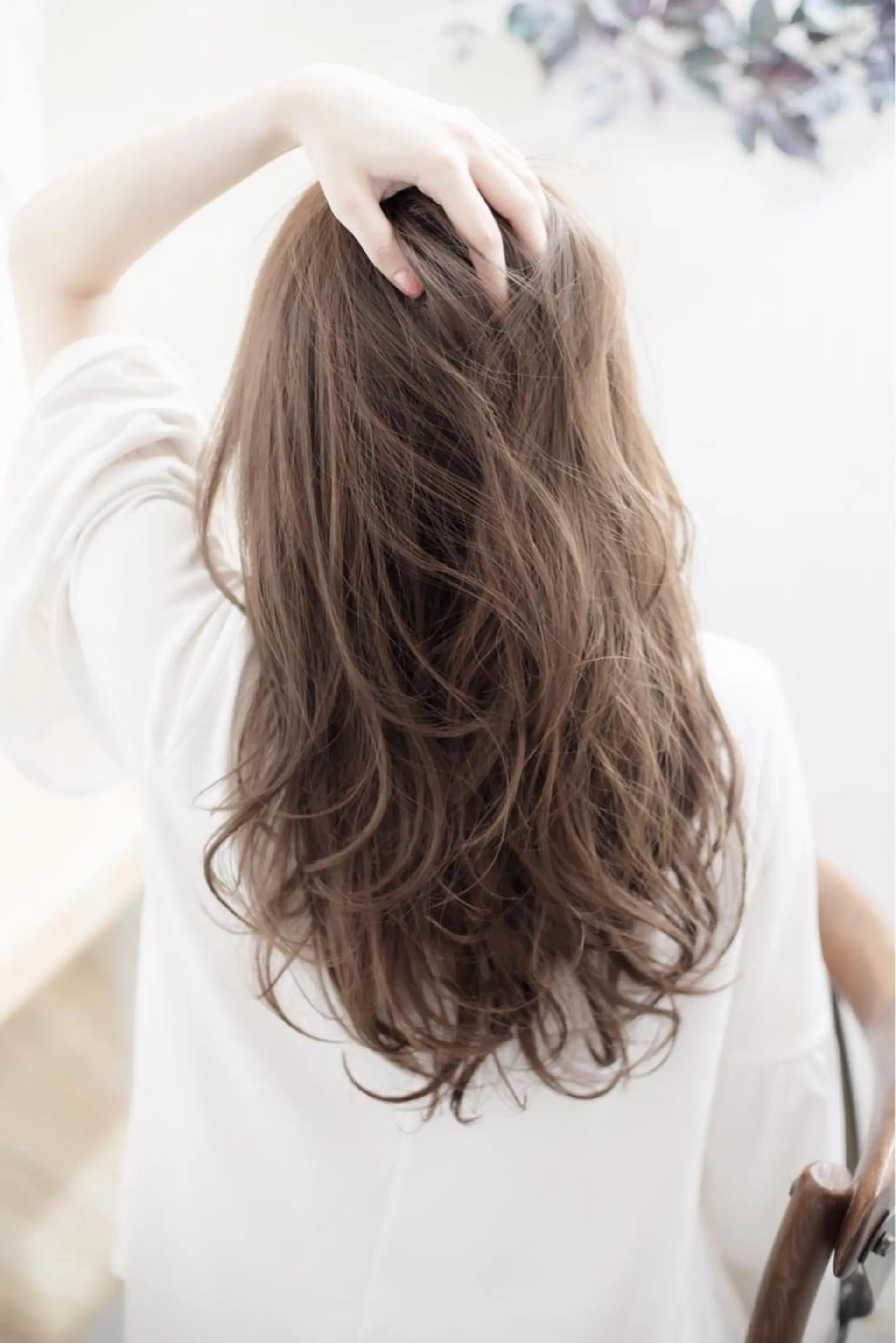 ロング カラー ハイライトカラー イルミナカラー ハイライト Mood hair salon所属・髪質改善.縮毛矯正 ×韓国ヘアyukiのヘアスタイル