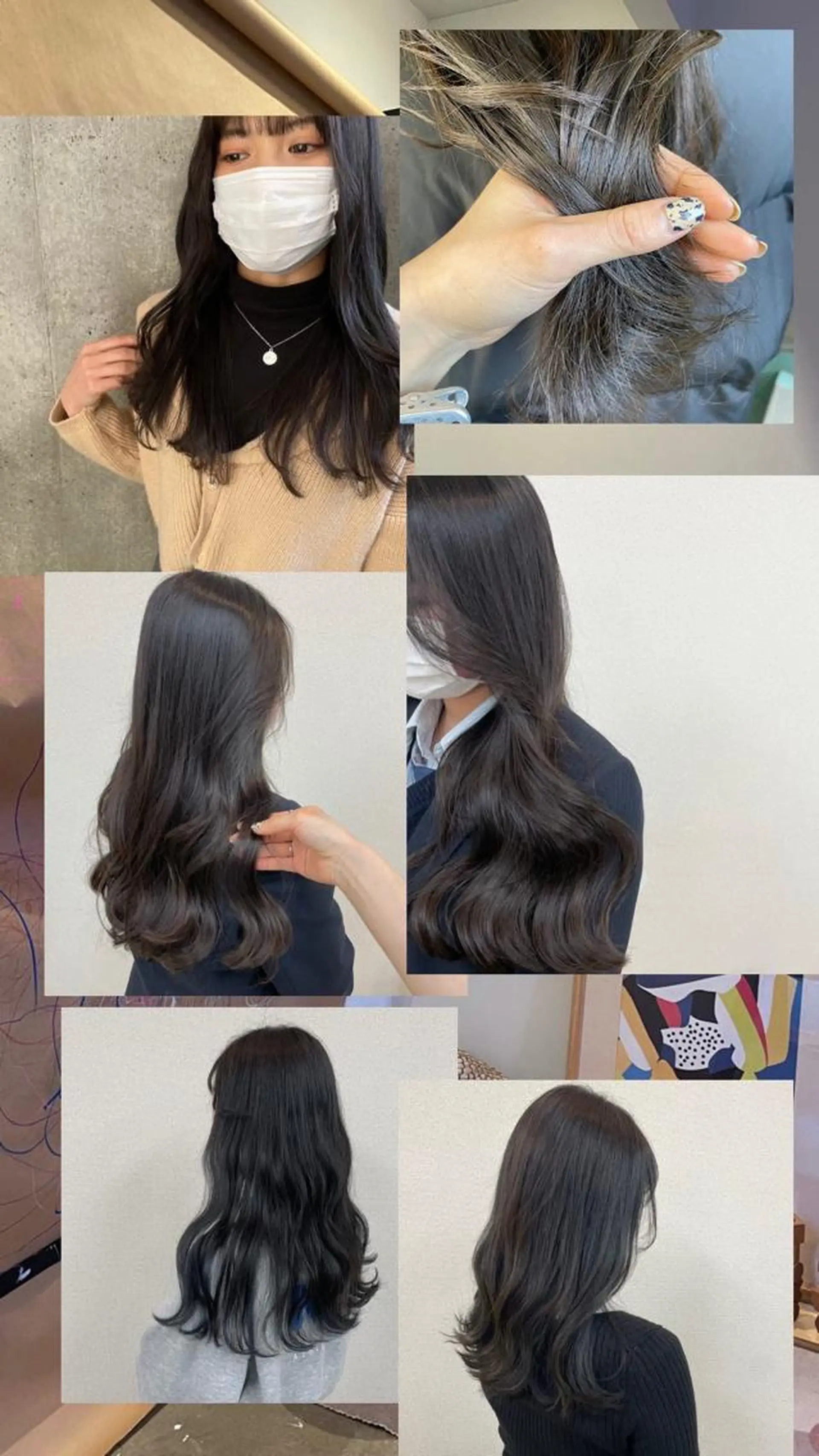 ミディアム もりたみかこ 美容師お休み中のヘアスタイル