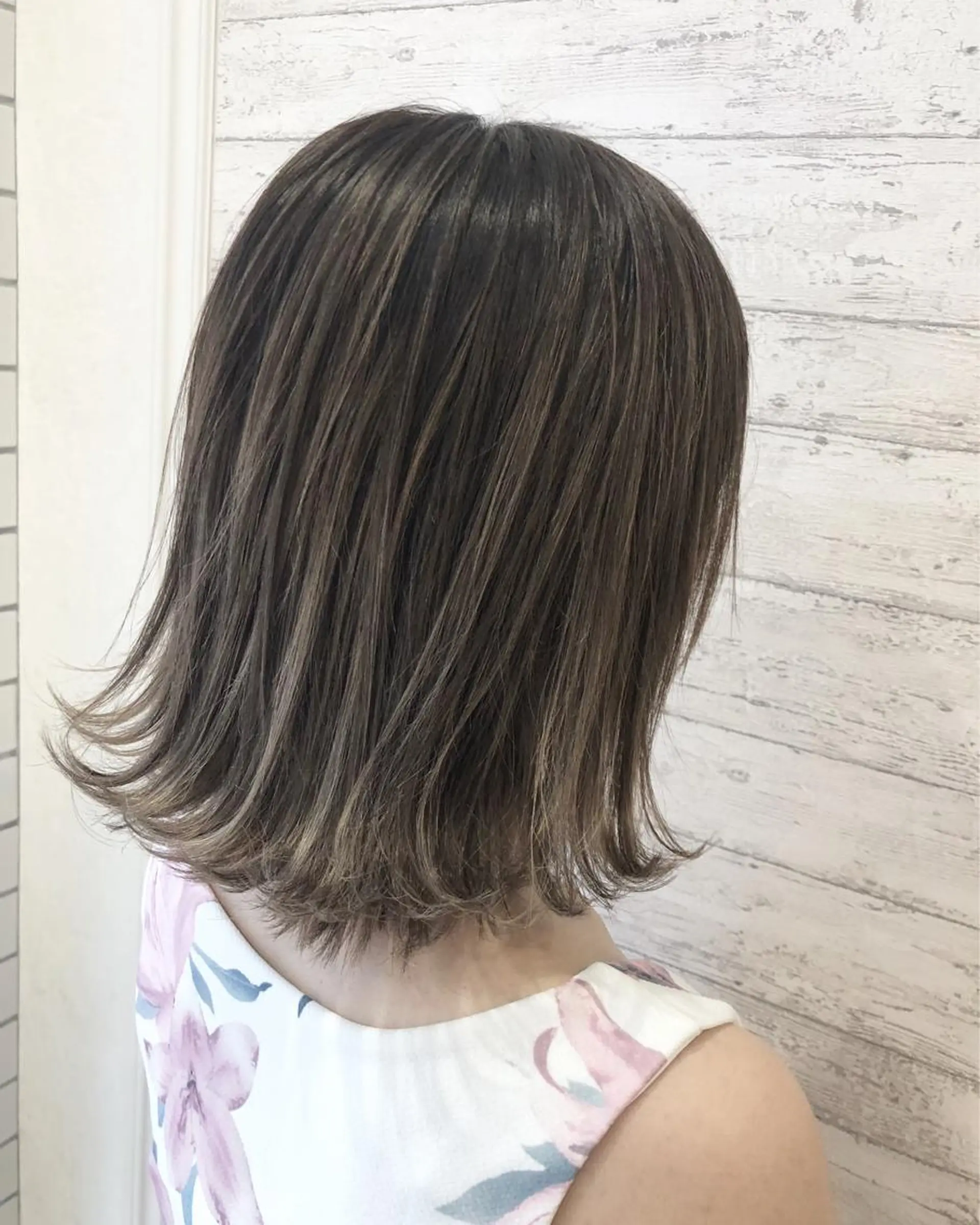 ミディアム 池村美月 @透明感カラーのヘアスタイル