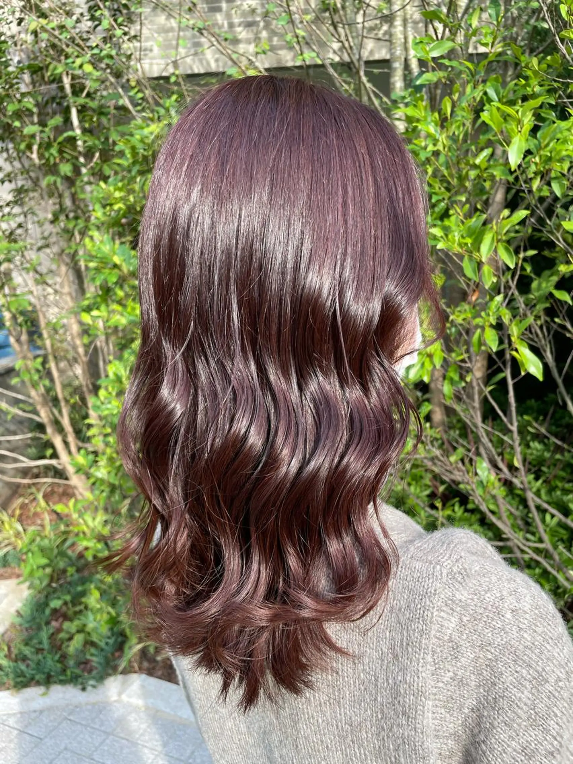 セミロング カラー ヘアアレンジ REONA🪽✨薬院 レイヤーカット🫧のヘアスタイル