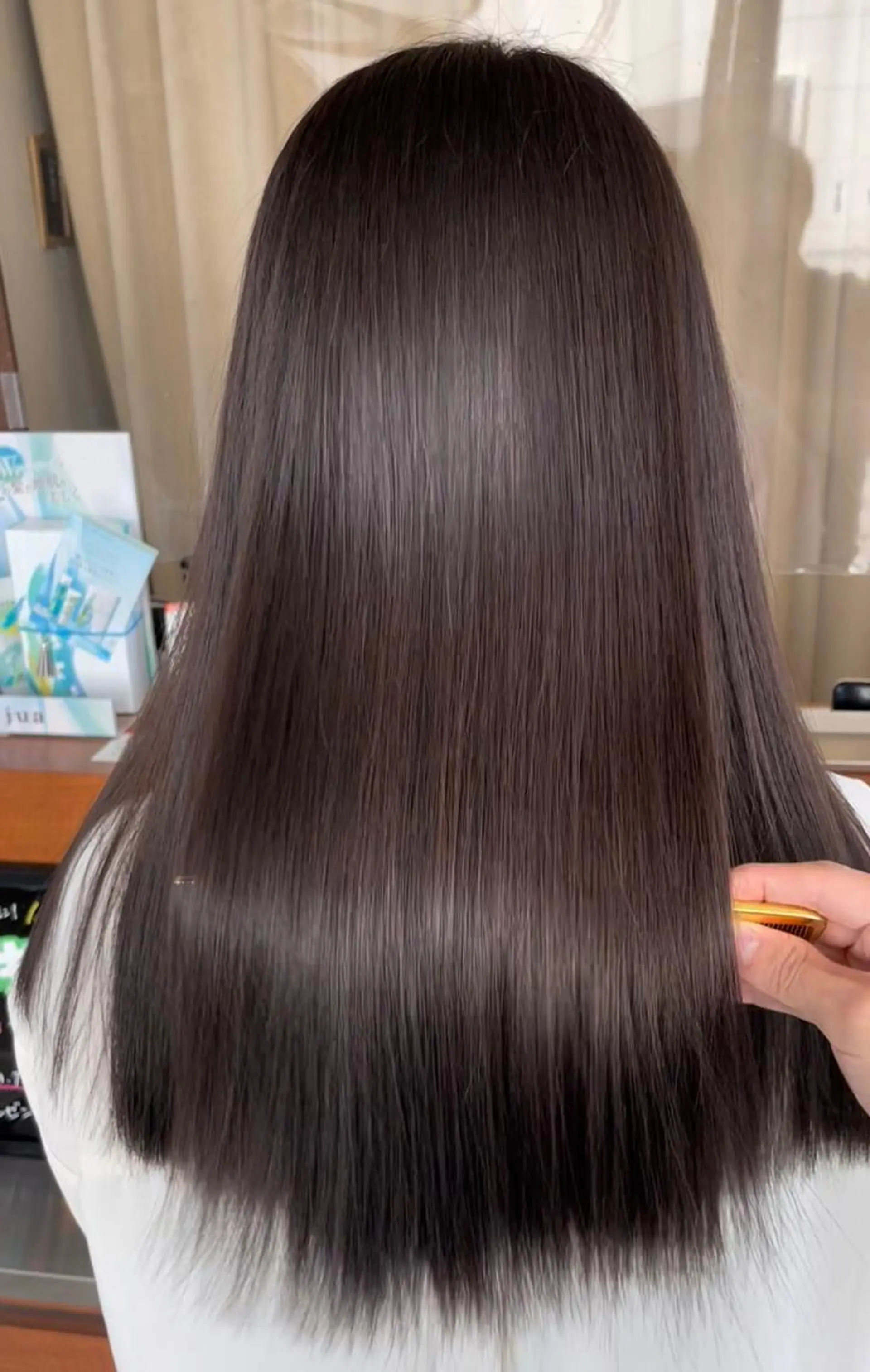 ロング カット ヘアカラー トリートメント 永井龍🫧金山🫧 徒歩1分🚶のヘアスタイル