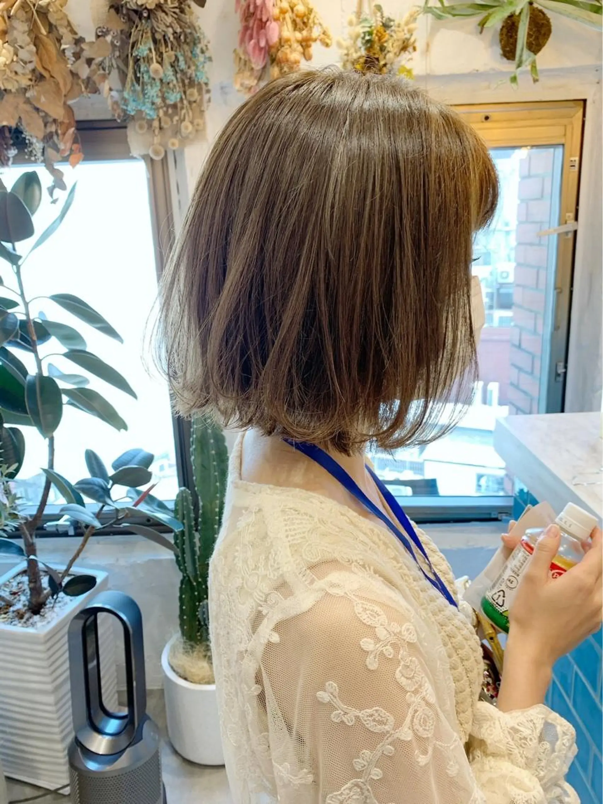 ショート カラー 新宿/韓国レイヤー 髪質改善カラー/角所のヘアスタイル