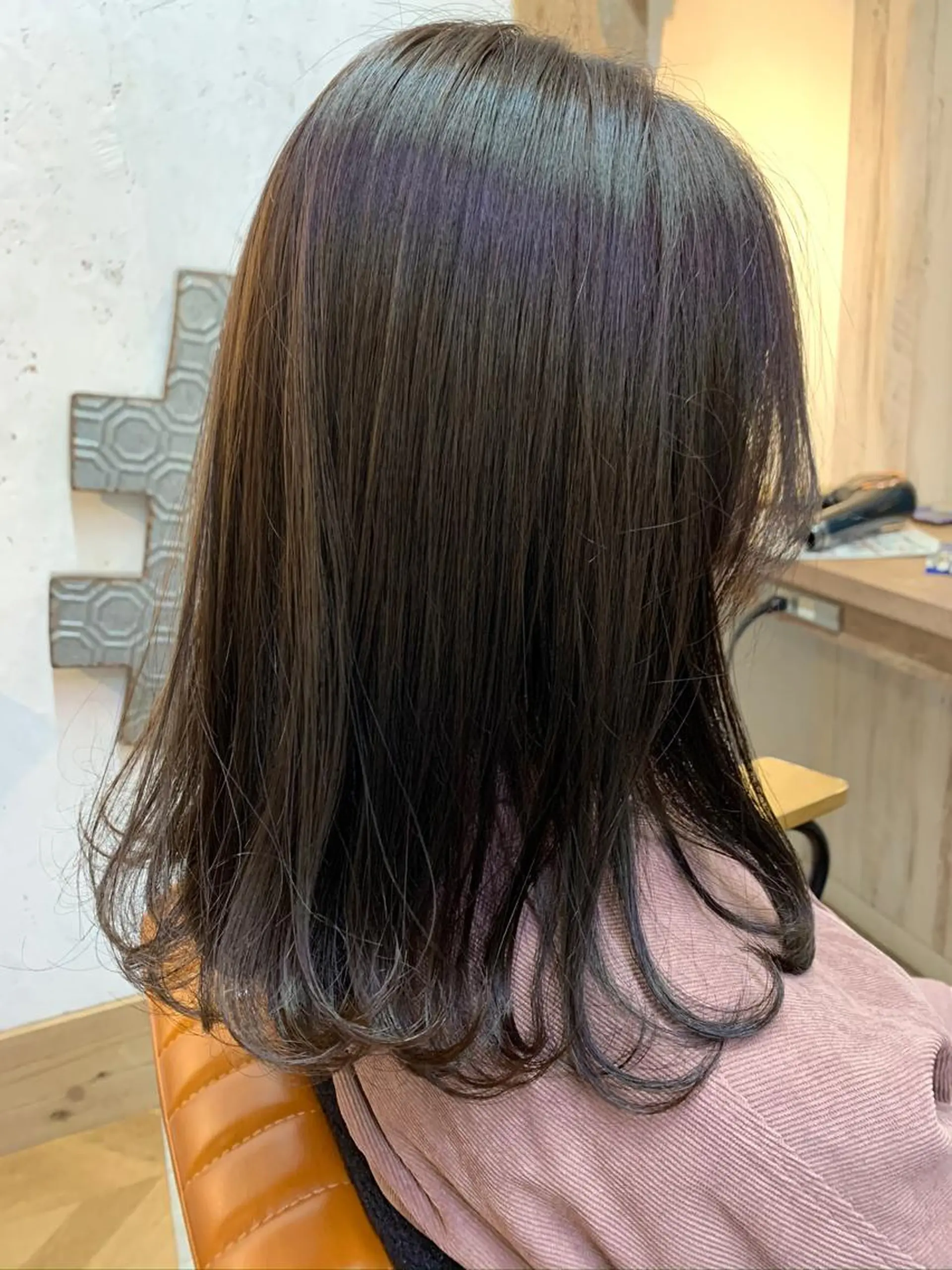 ミディアム ヘアカラー トリートメント 山本 陸央のヘアスタイル