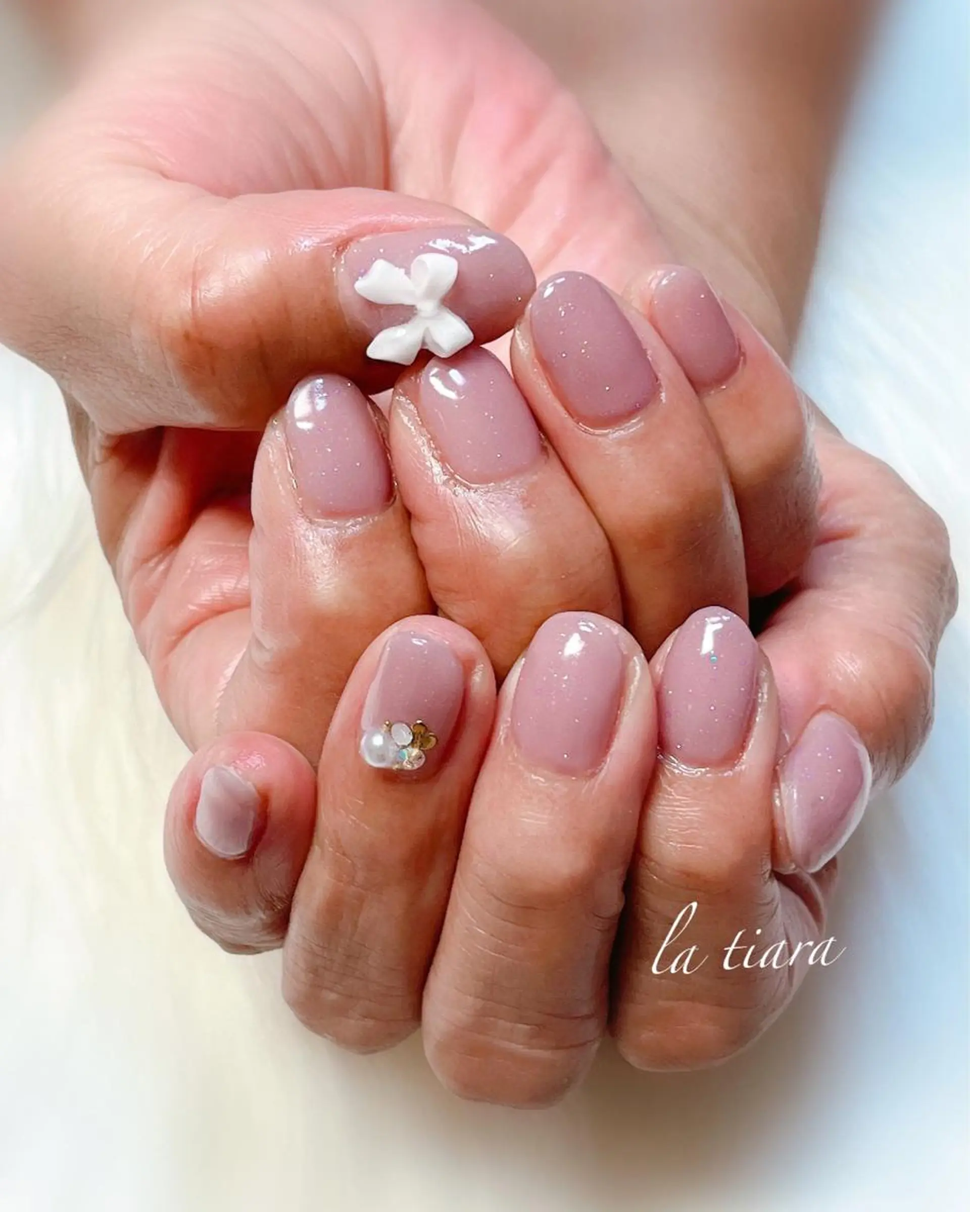 ネイル ハンドネイル Blue bird  nailのネイルデザイン