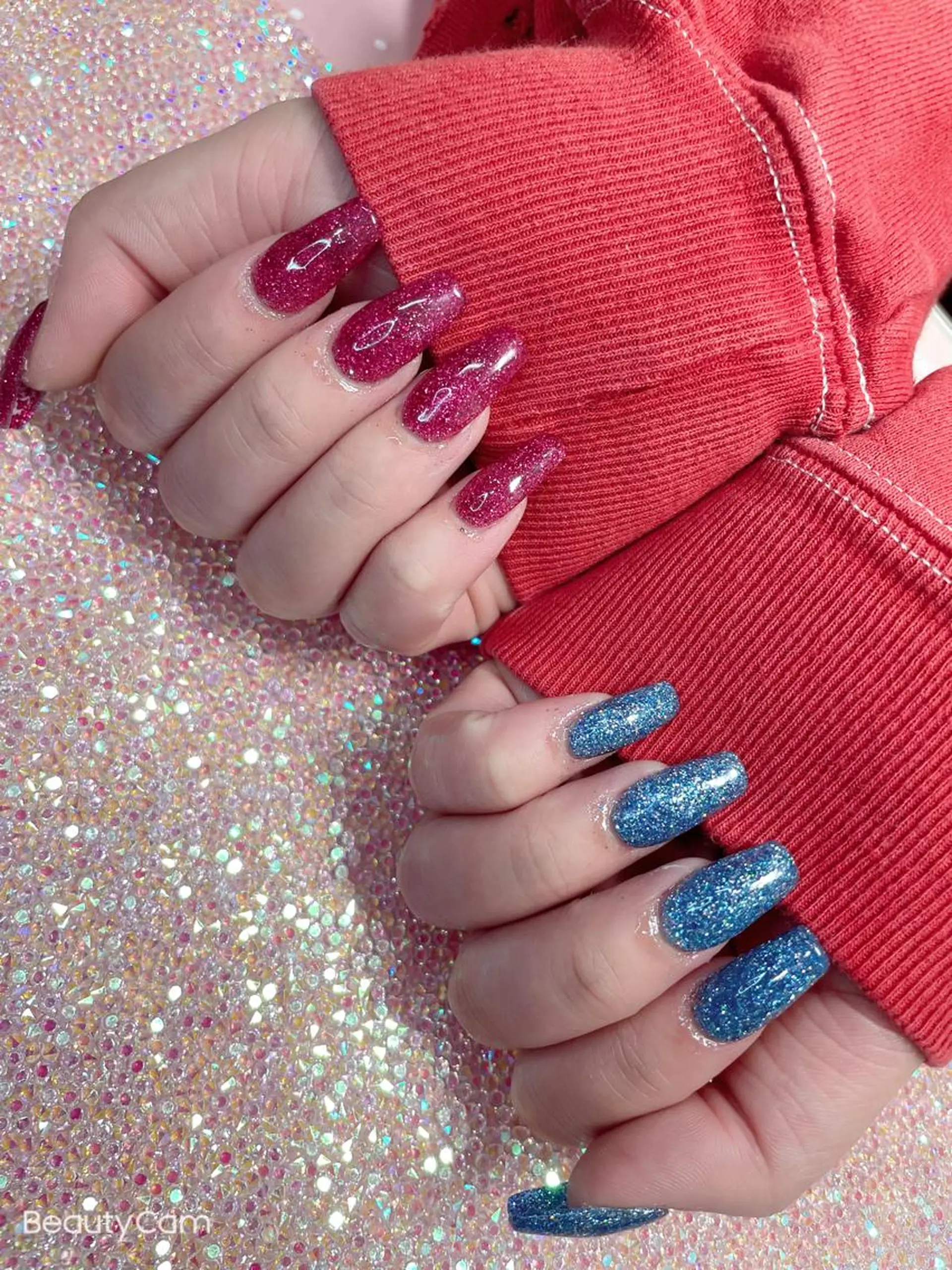 ミディアム ネイル ハンドネイル 《LB》ラブリエ Nail&eyeのマツエク・マツパデザイン