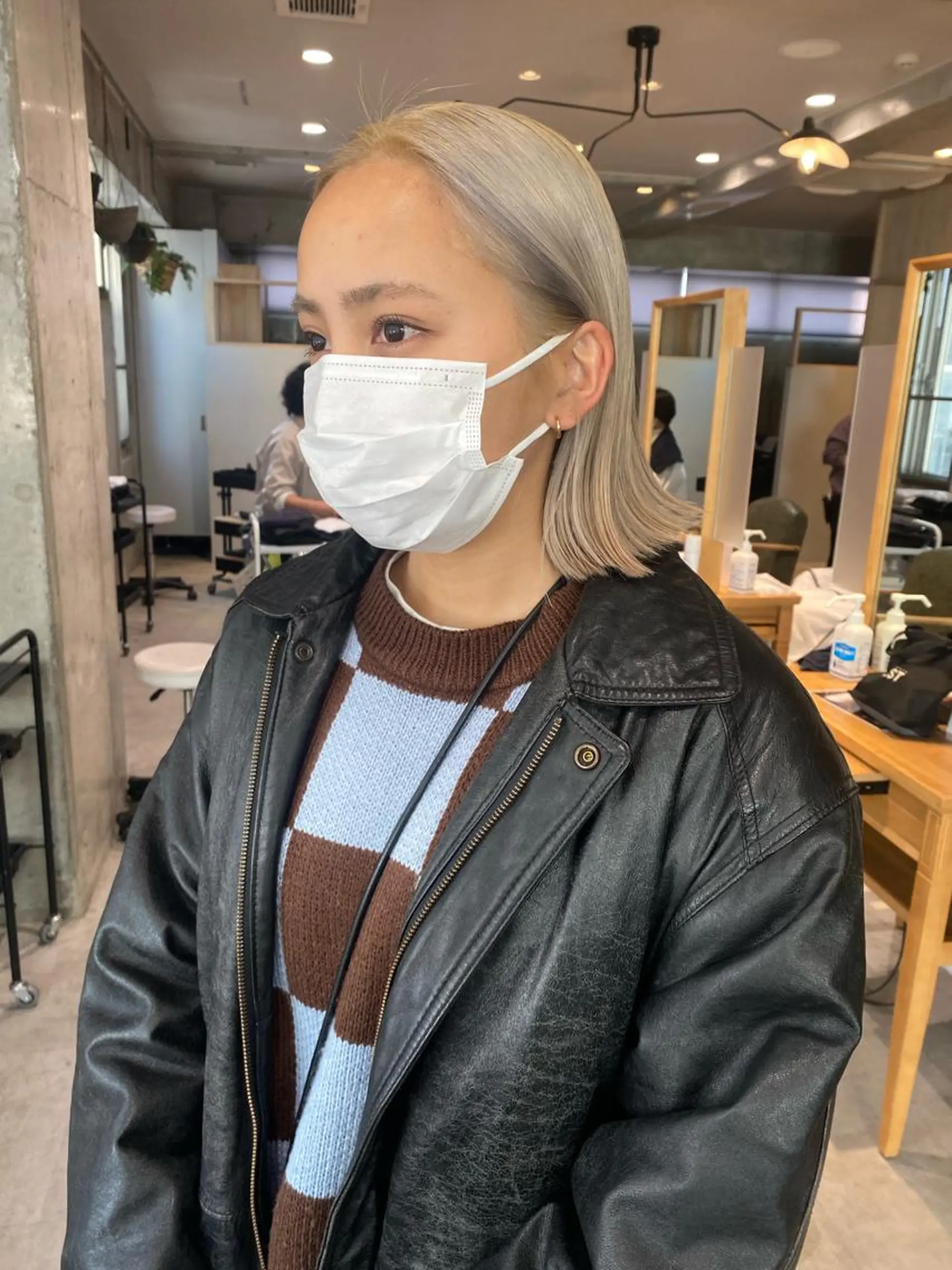 カラー AO所属・RISAKO 艶髪モテヘア🎀府中のヘアスタイル