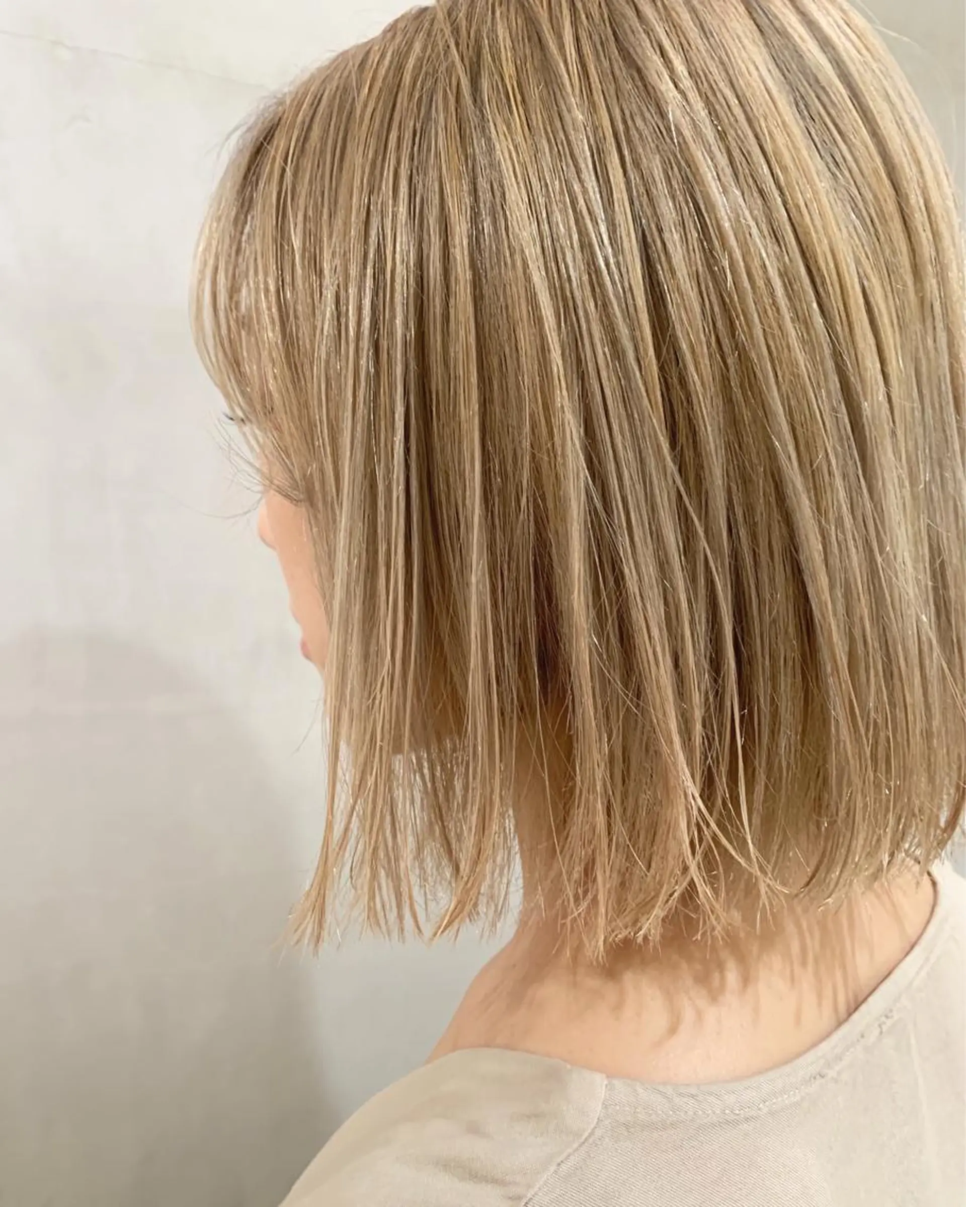 ミディアム カラー ブロンド カット ヘアカラー トリートメント 優作 〜圧倒的信頼〜のヘアスタイル