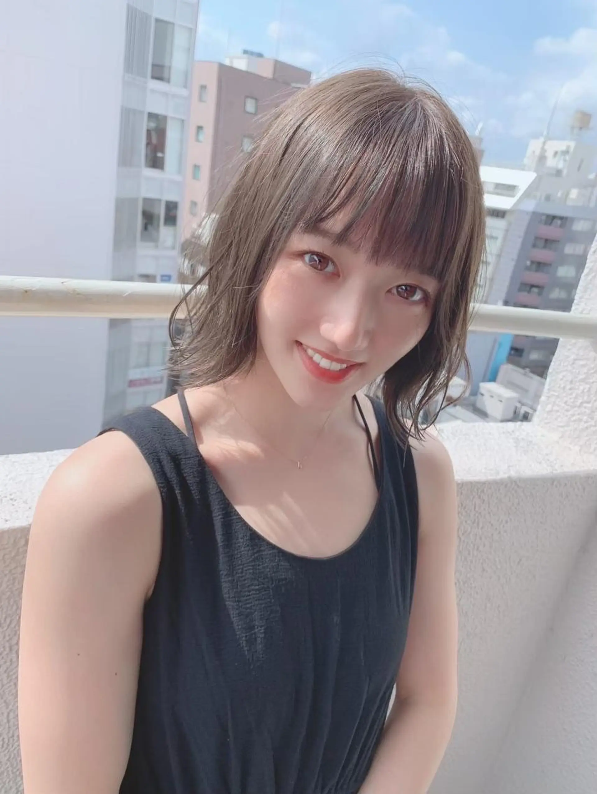 ミディアム 髪質改善 トリートメント 池口ゆい ✨髪質改善✨のヘアスタイル