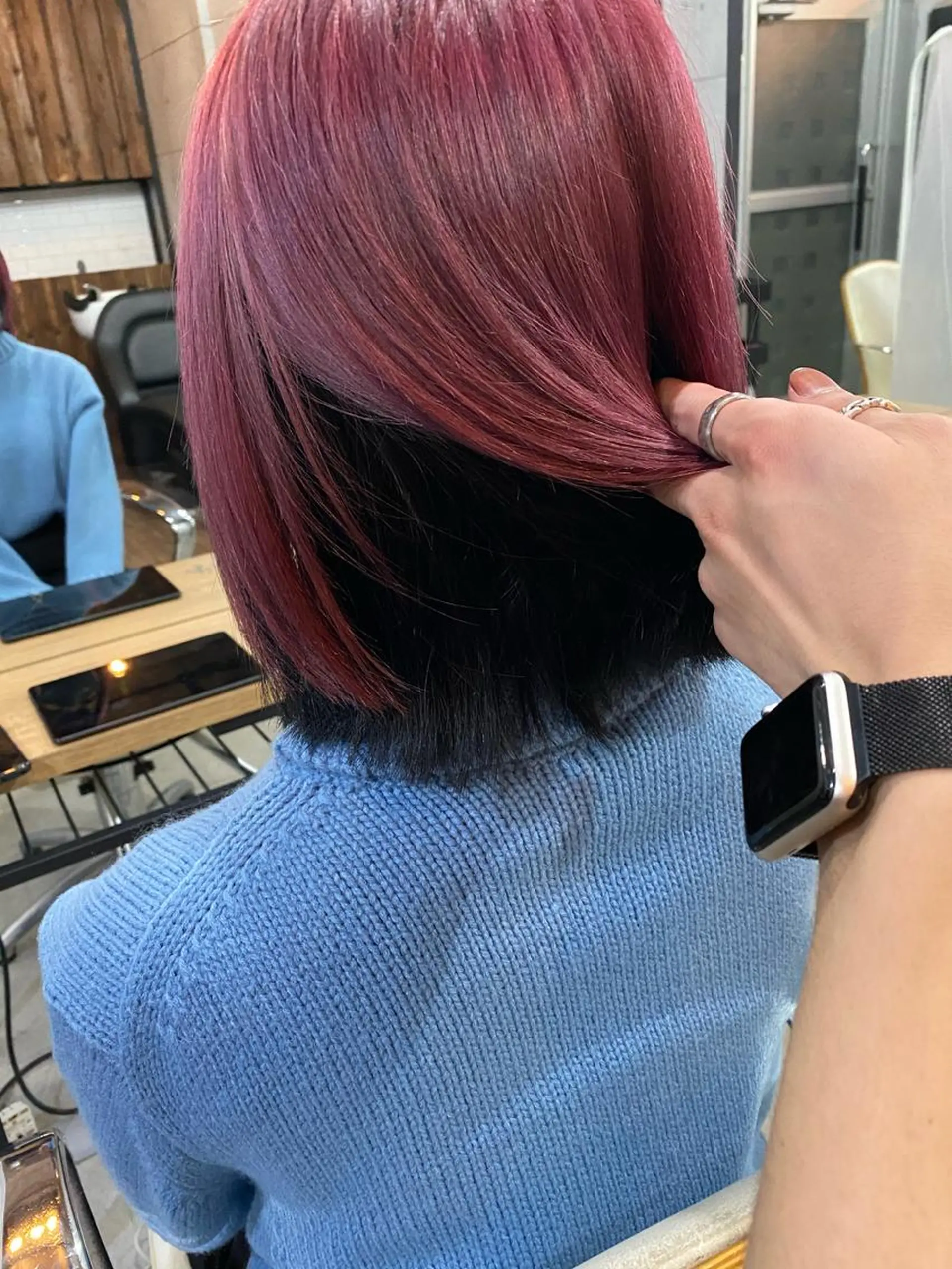 ミディアム 艶カラー💎 髪質改善🎈アトワのヘアスタイル