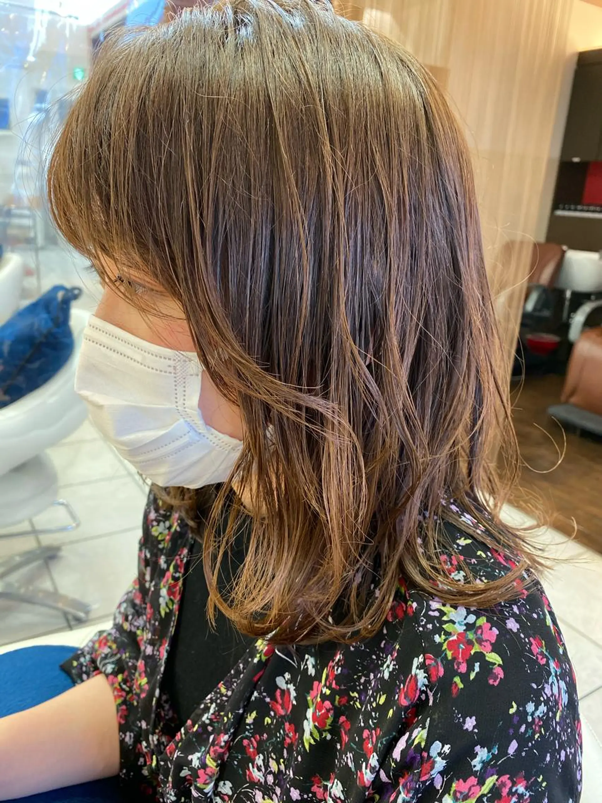 ミディアム 🌟ROUGE 🧸おびつななみのヘアスタイル