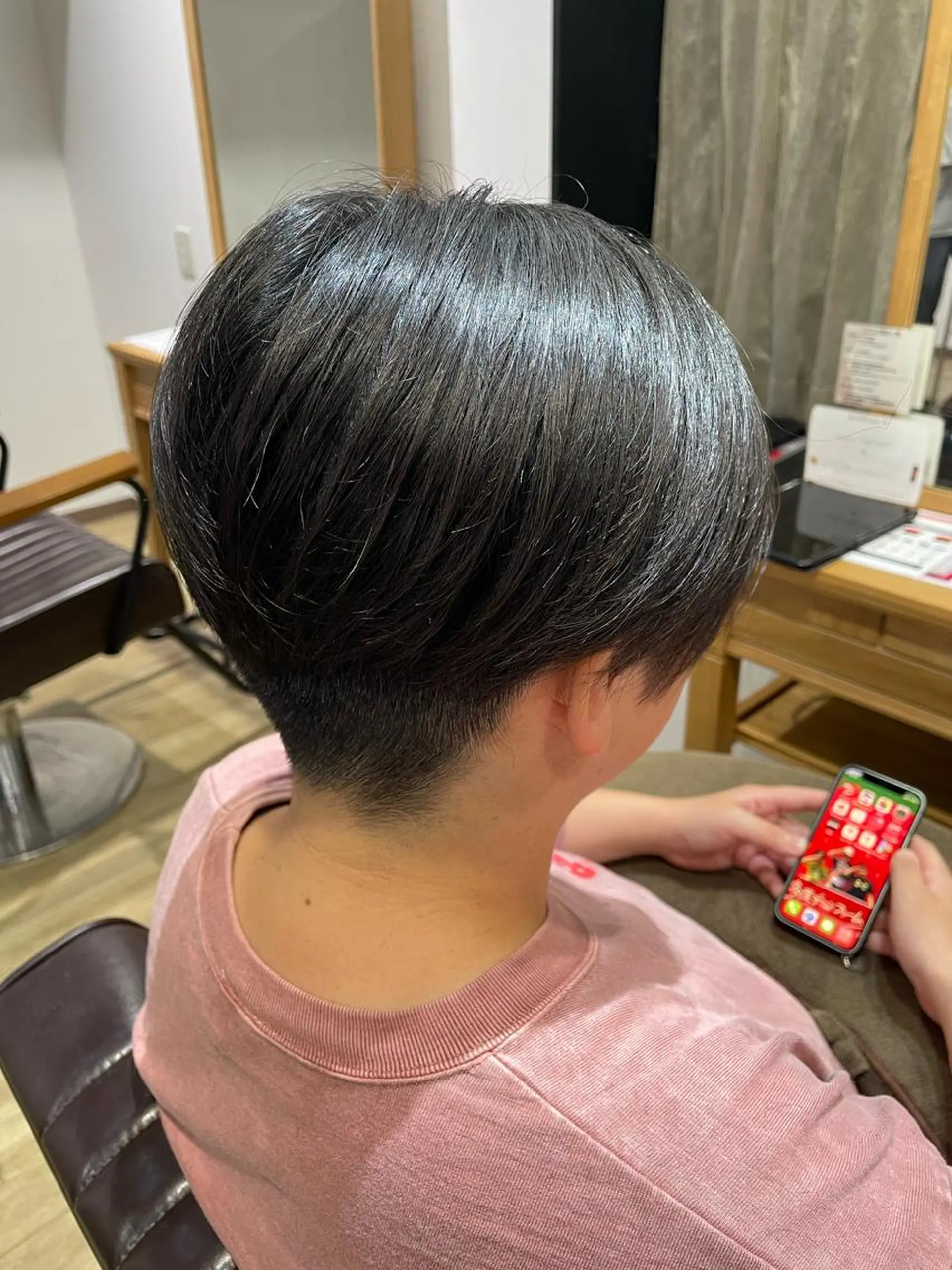 ショート 刈り上げ カット トリートメント 木村 真知子のヘアスタイル