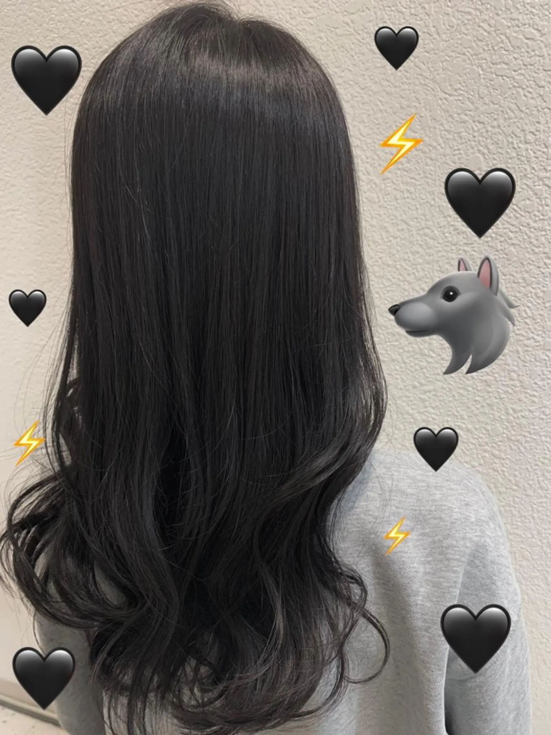 ロング ヘアカラー トリートメント MINAMl 🌿のヘアスタイル