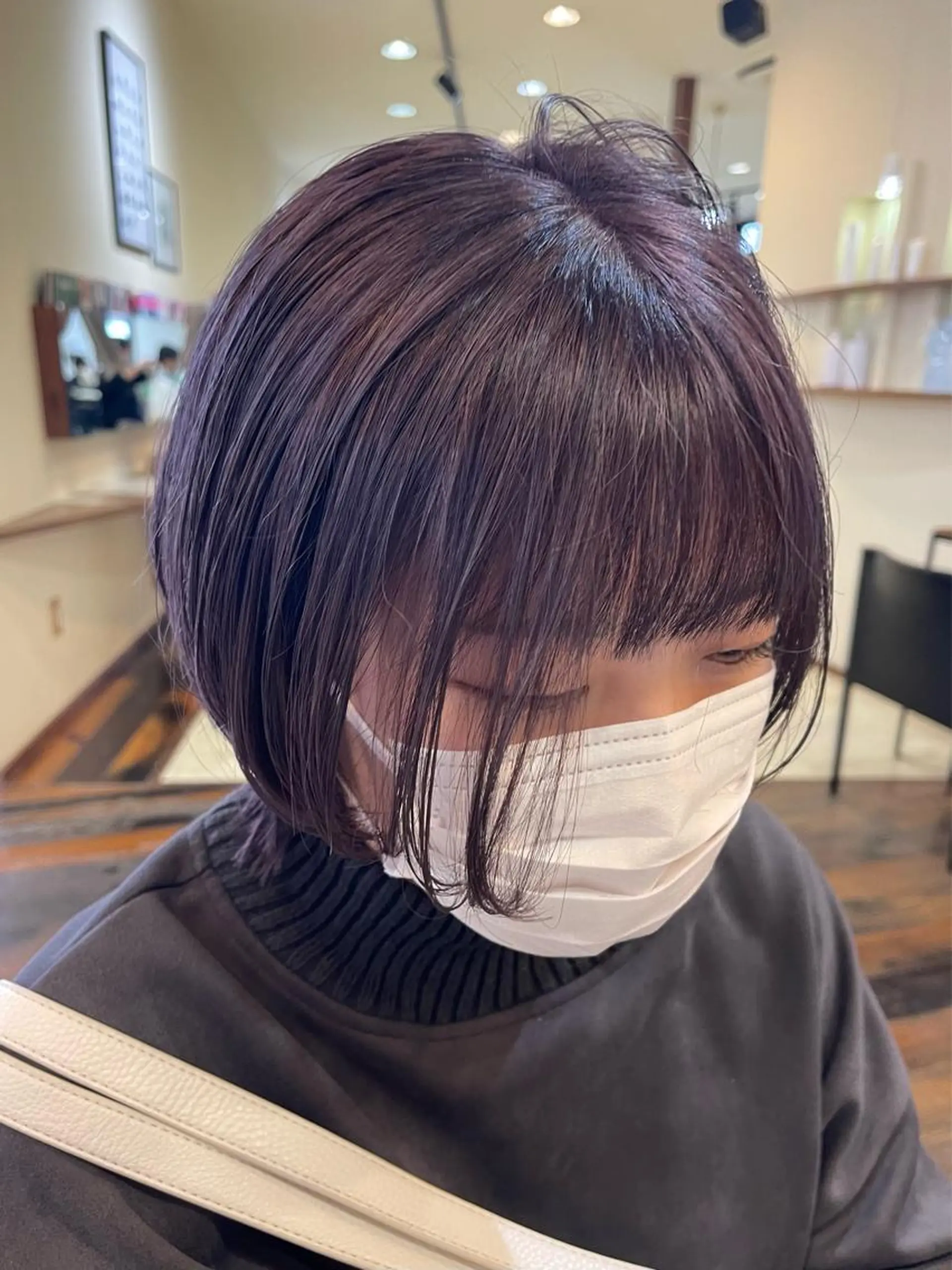 ショート 梶原 真帆のヘアスタイル