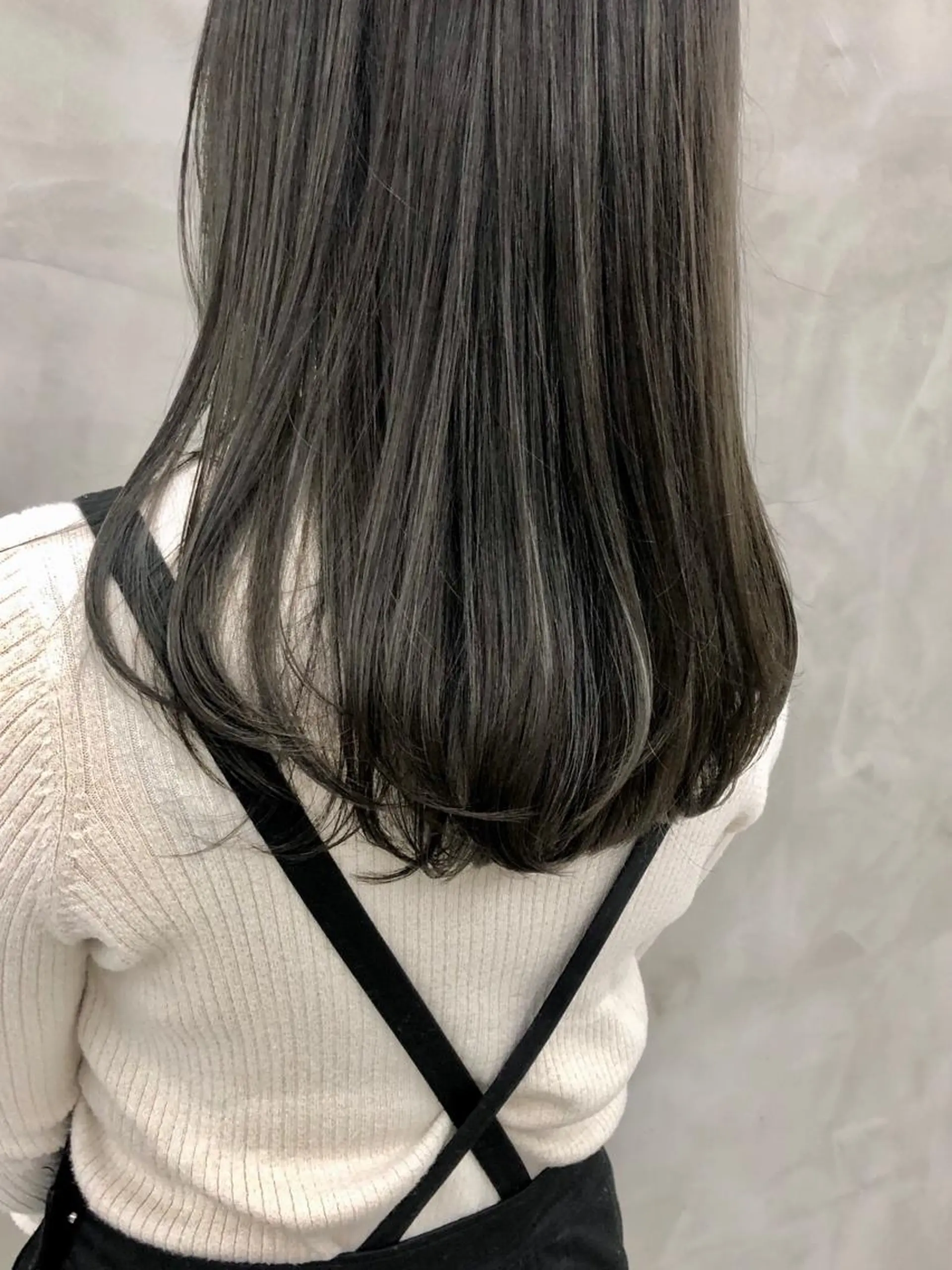 セミロング カラー ショート・ボブ 徳竹淳一のヘアスタイル