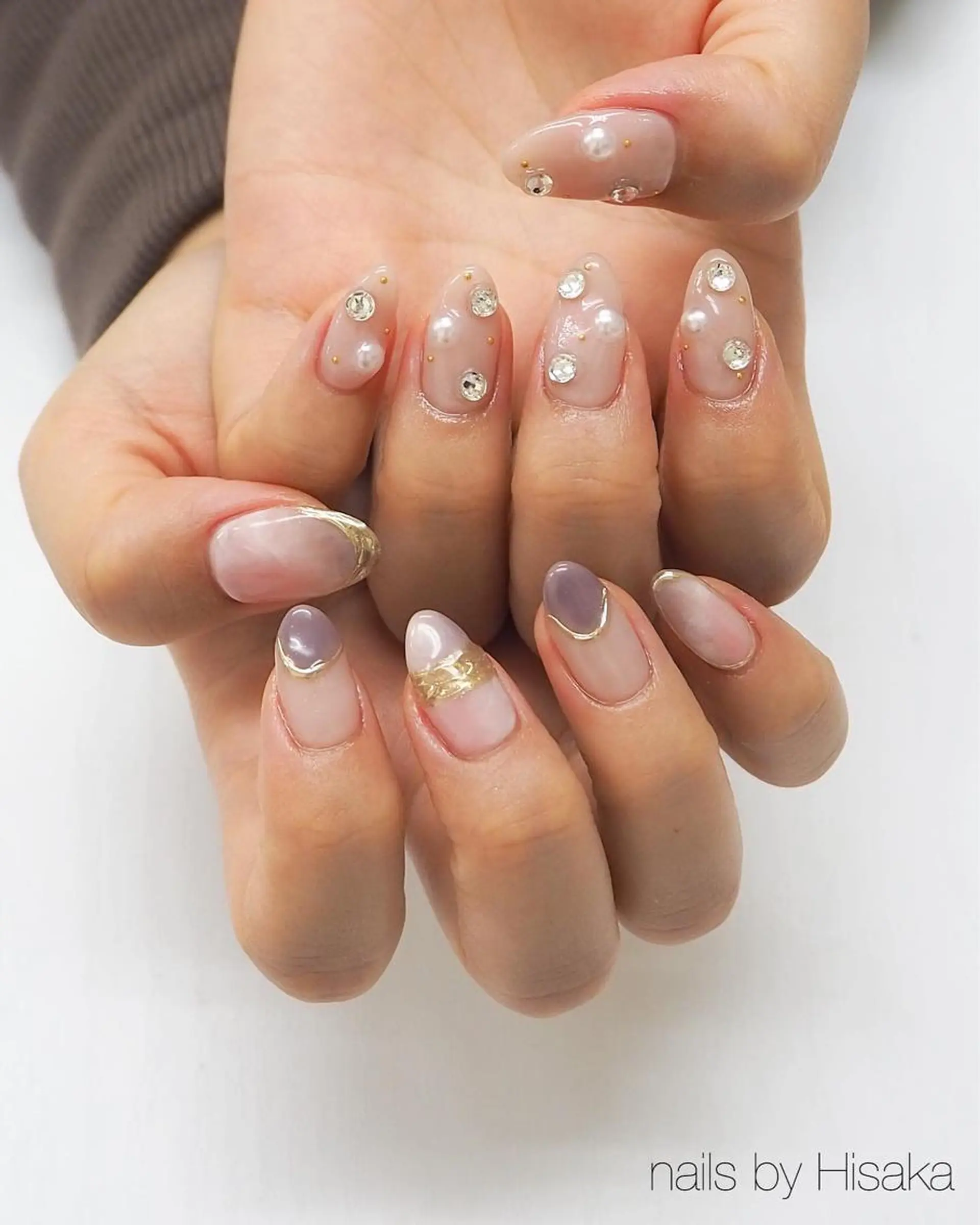 ネイル ハンドネイル Hisaka Mikiのネイルデザイン