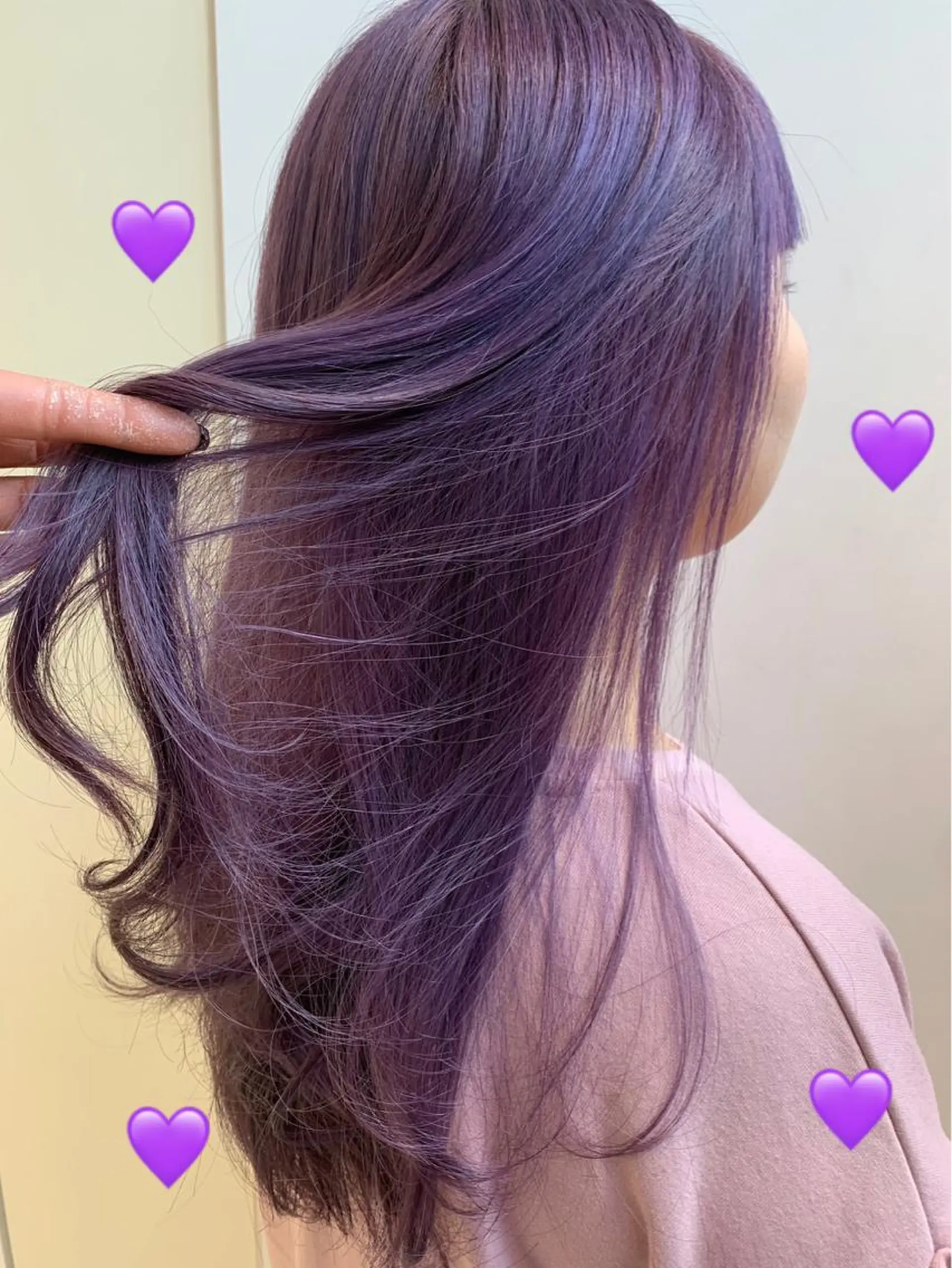 セミロング カラー EMANON新宿東口所属・新宿駅近♡個室 ♡関口三都季🌜のヘアスタイル