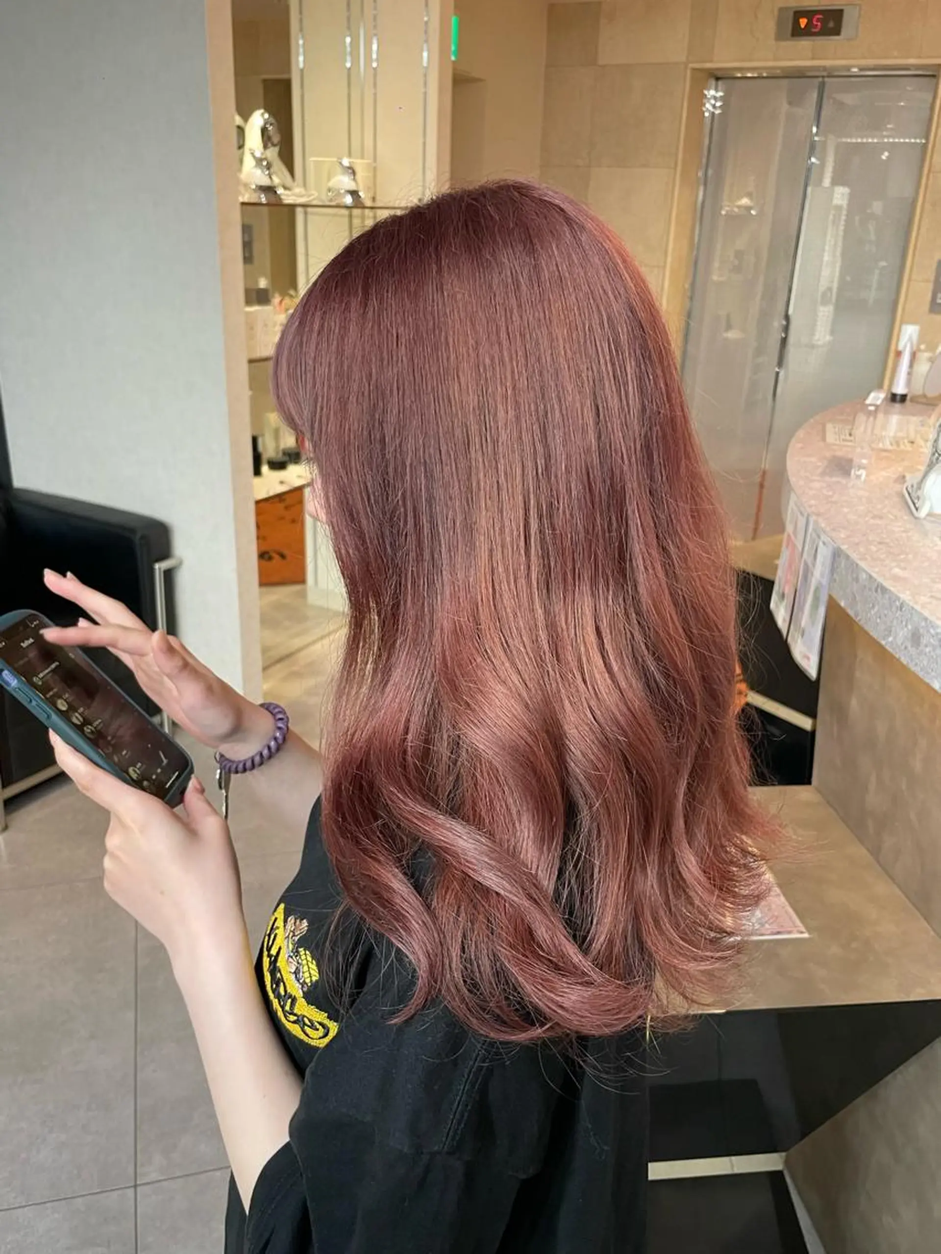 ロング カラー ハイトーン/メンズ/ デザイン/梅田/ミユのヘアスタイル