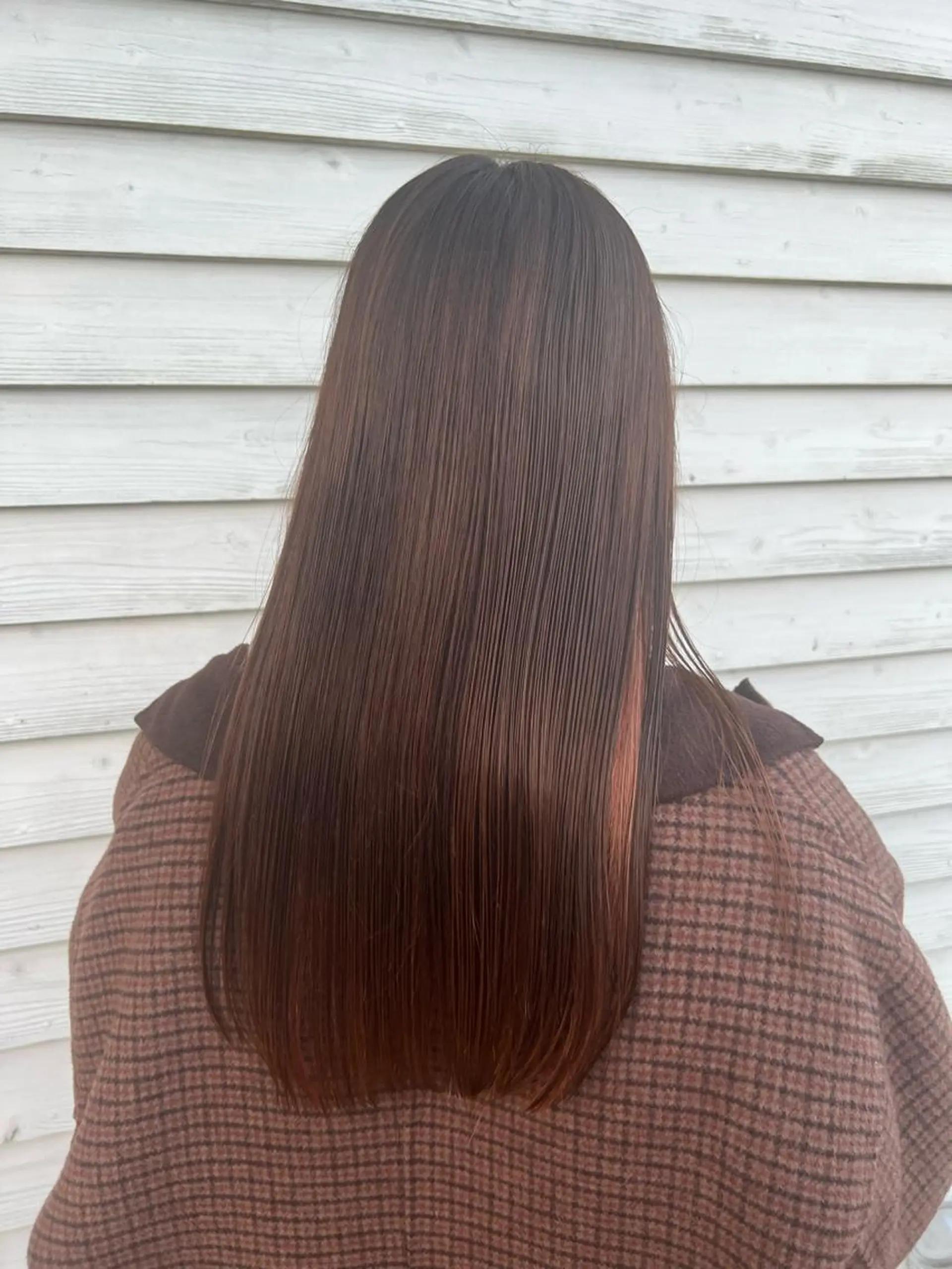 セミロング カノエ下関熊野店 /スタッフモデルのヘアスタイル