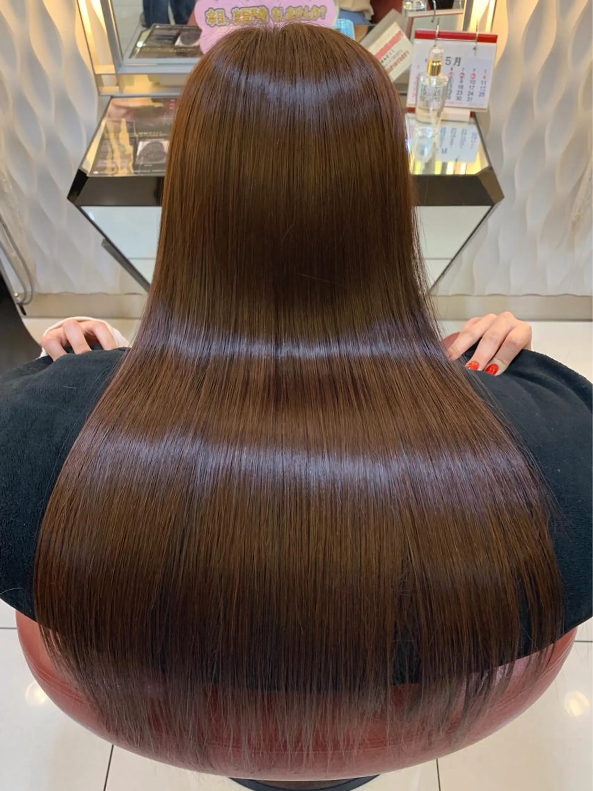 ロング カット ヘアカラー トリートメント 【髪質改善×カラー】 QUALIS沓掛貴浩のヘアスタイル