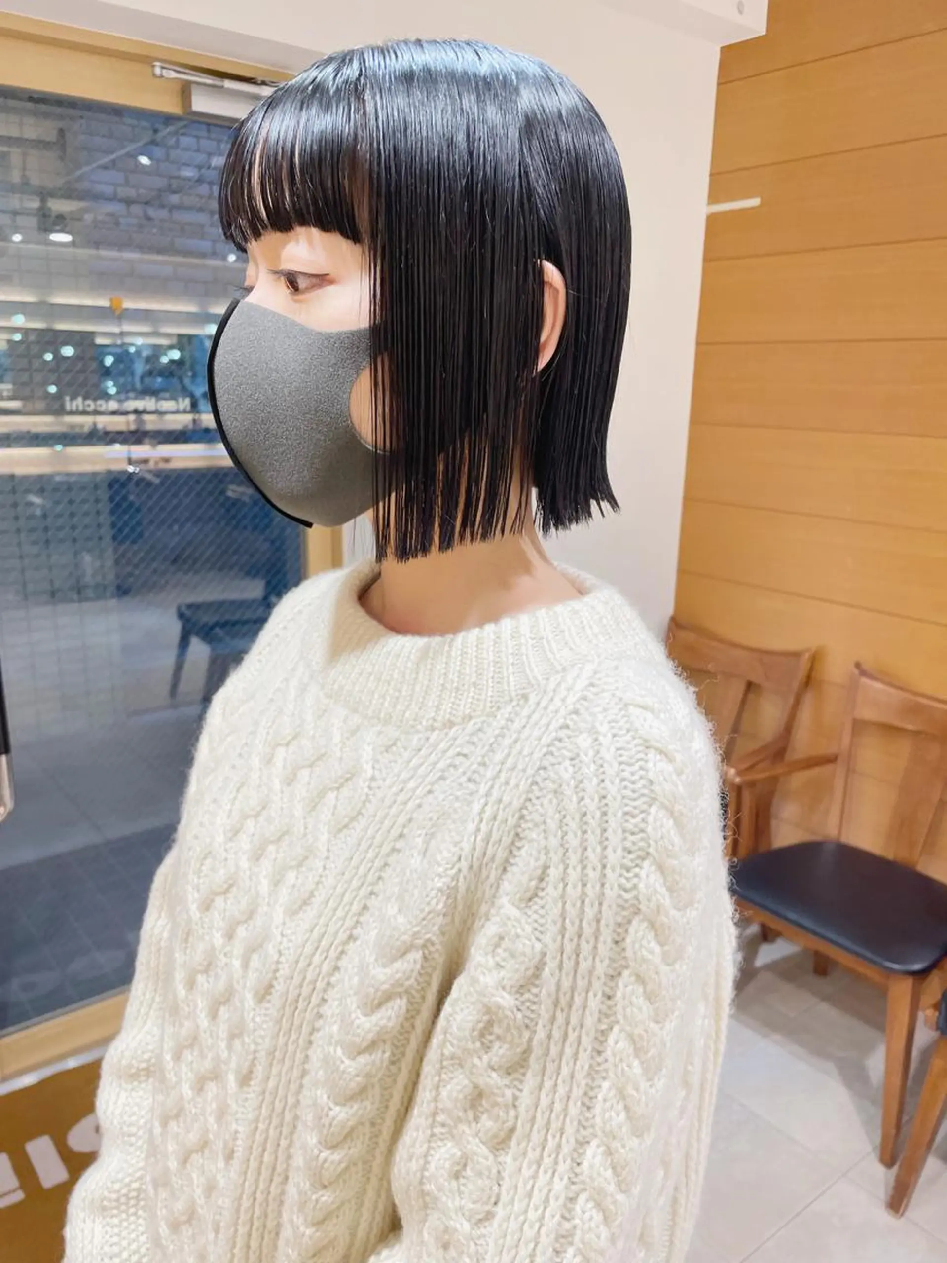 ショート カット トリートメント 齋藤 咲のヘアスタイル