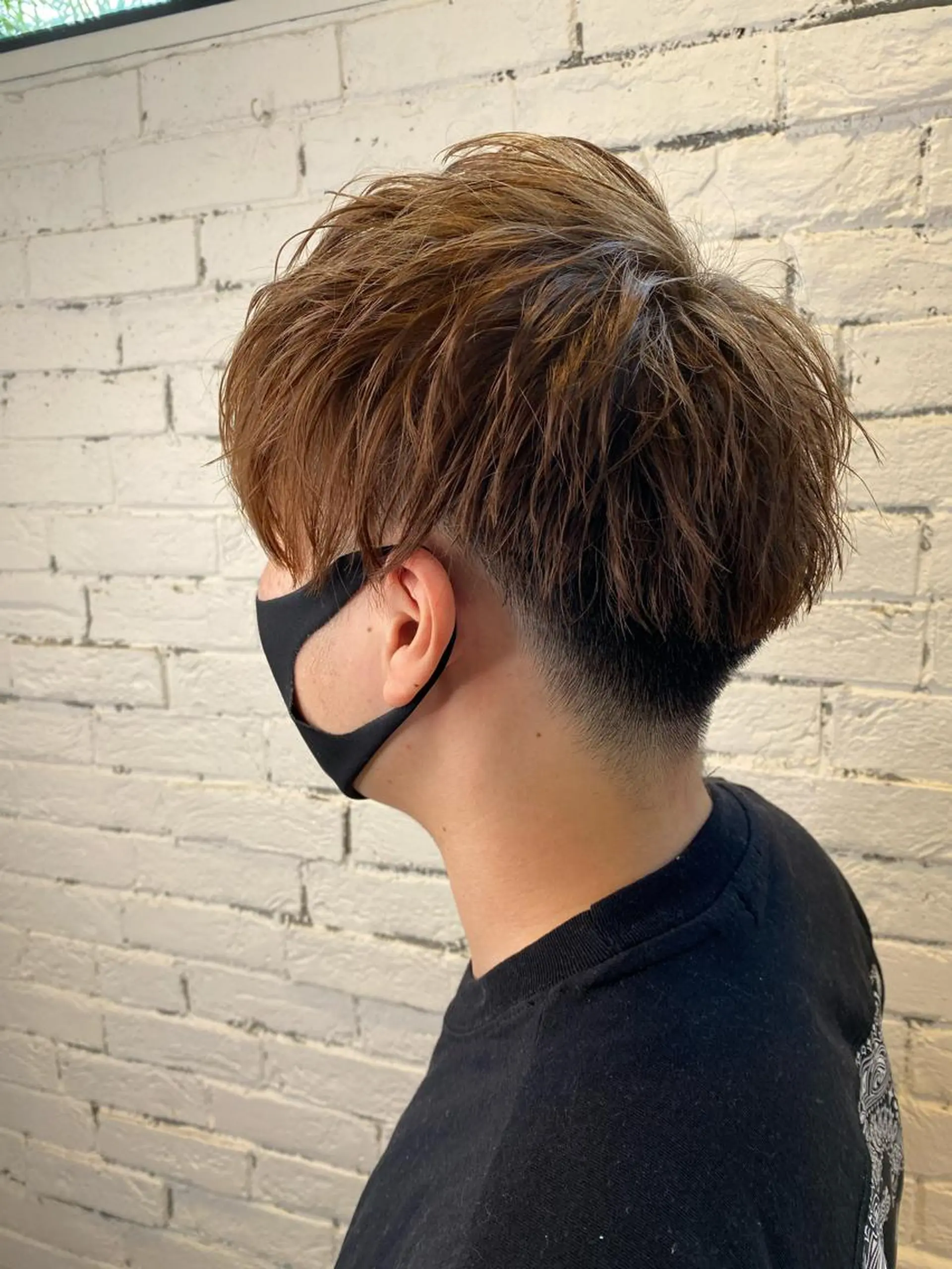 メンズ 前田 輝のヘアスタイル