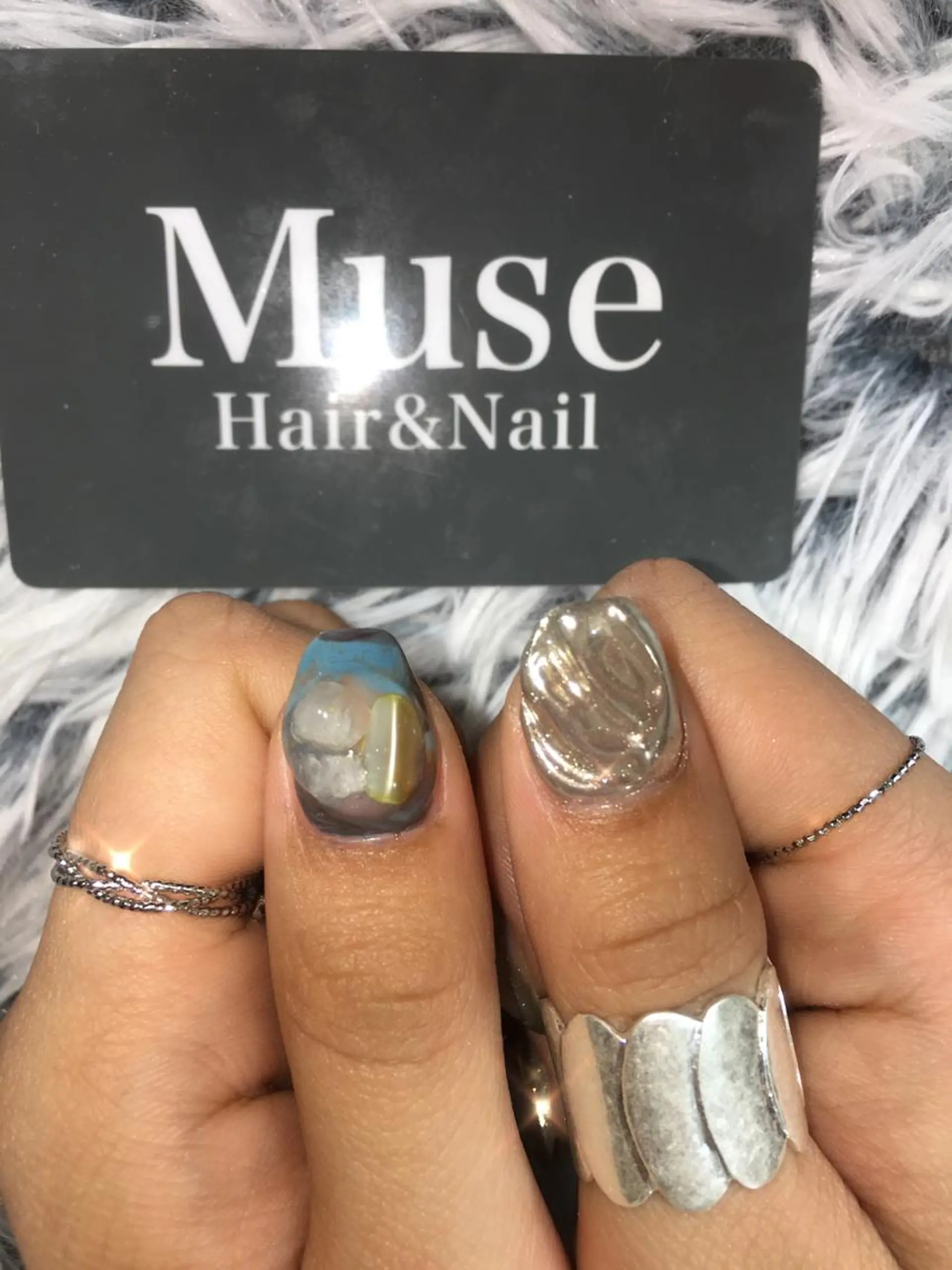 ネイル ニュアンスネイル 隠れ家一戸建て金町 HIROMI 葛飾区のネイルデザイン