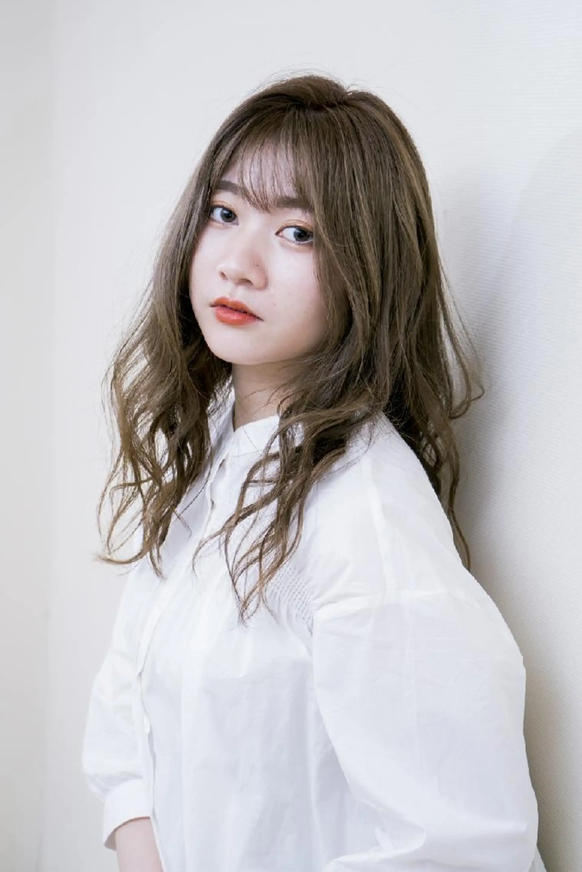 セミロング 石川 大瑚のヘアスタイル