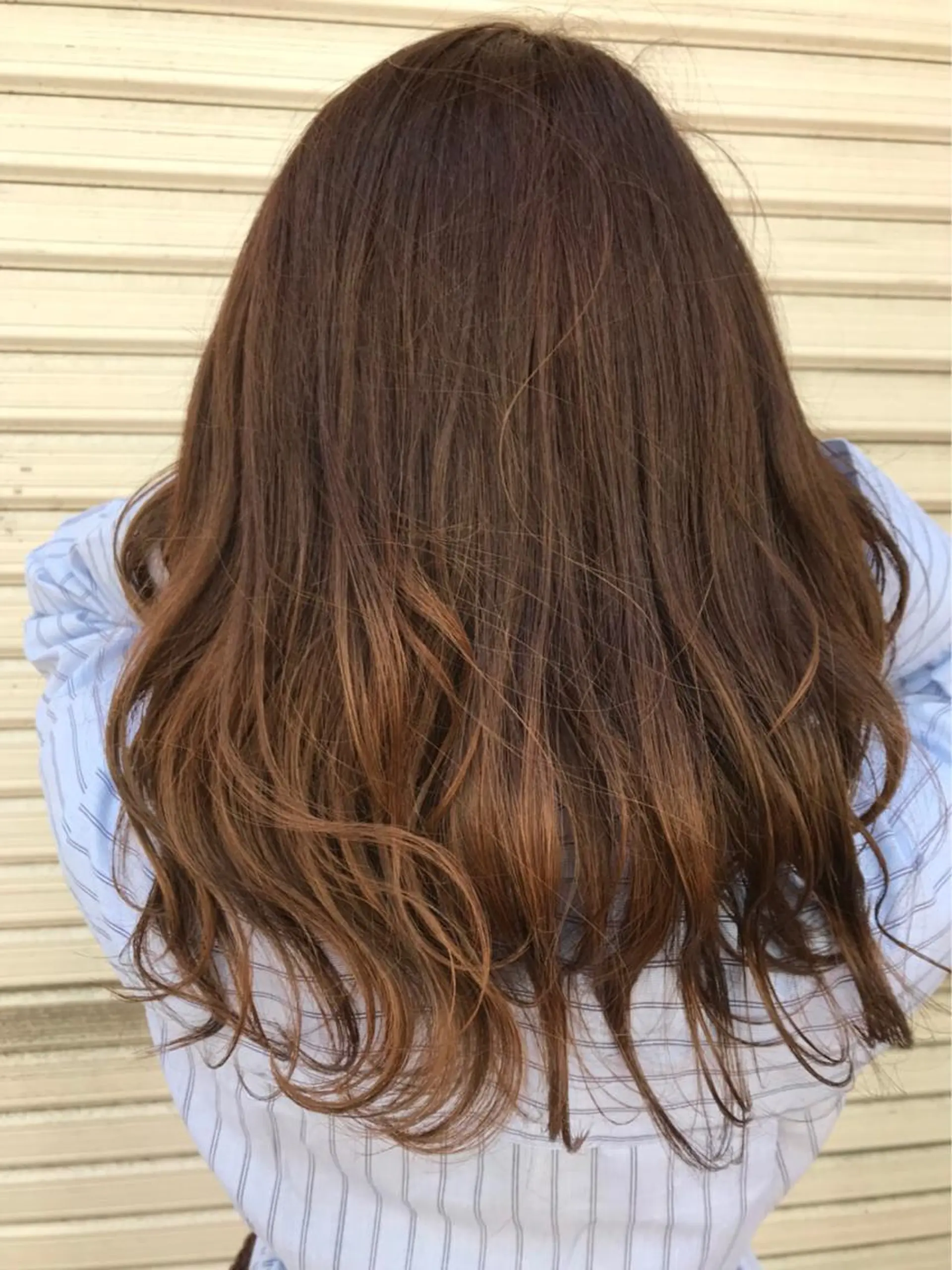 セミロング カラー ベージュカラー ブラウンカラー 🫟Blanco🫟 Color&Careのヘアスタイル