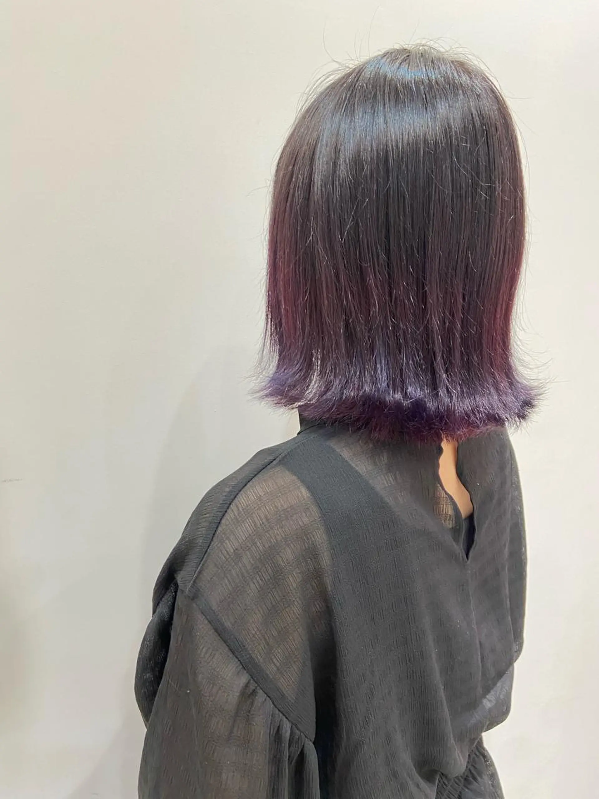 ミディアム カラー シールエクステ ブリーチ ブラウンカラー ケアカラー ダブルカラー カット ヘアカラー トリートメント 新宿/韓国ヘア 中明度カラー/かやのヘアスタイル