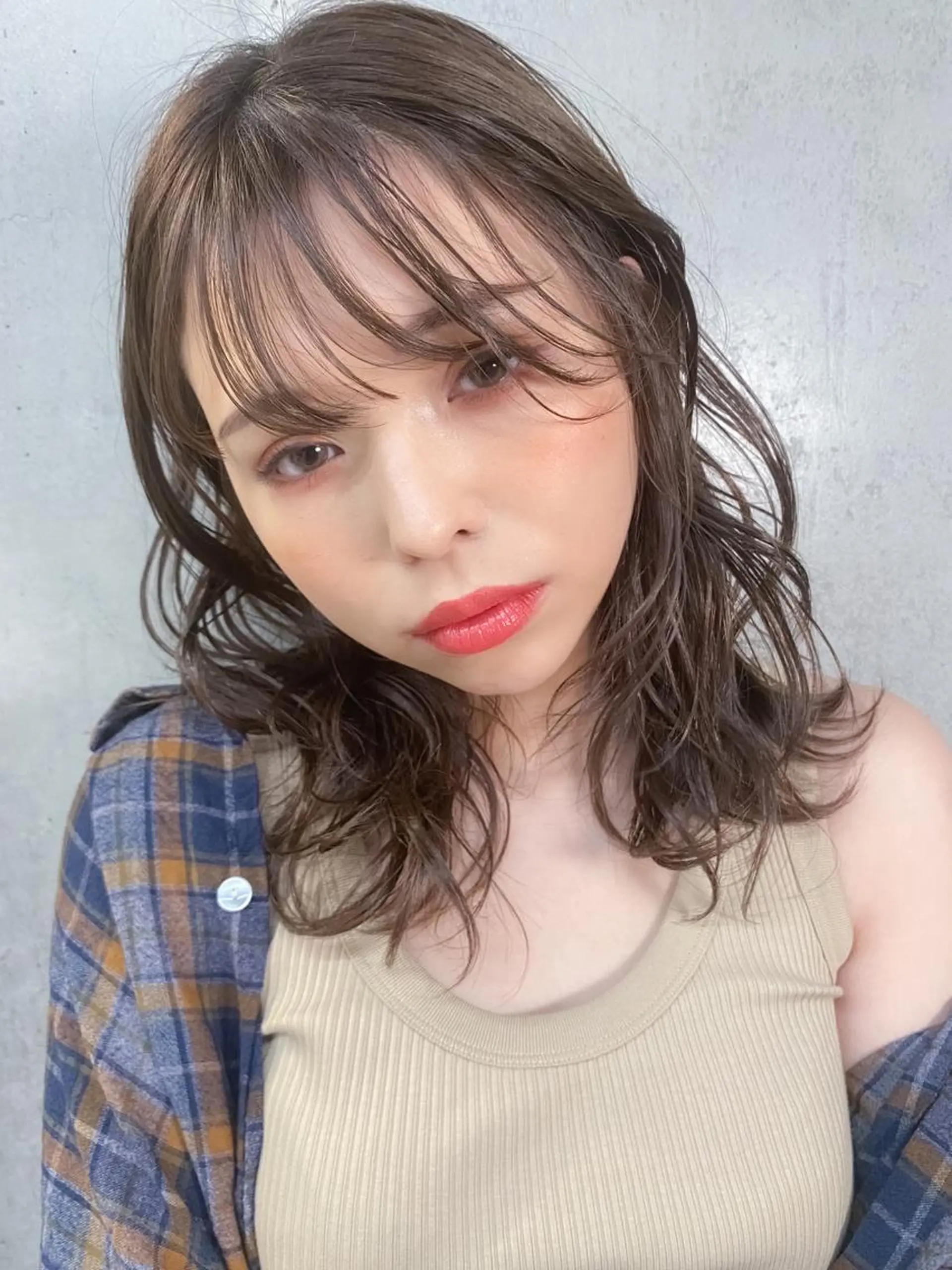 ミディアム カラー パーマ アイブロウ 渋谷パーソナルカラー 診断🌈✨井上のその他イメージ