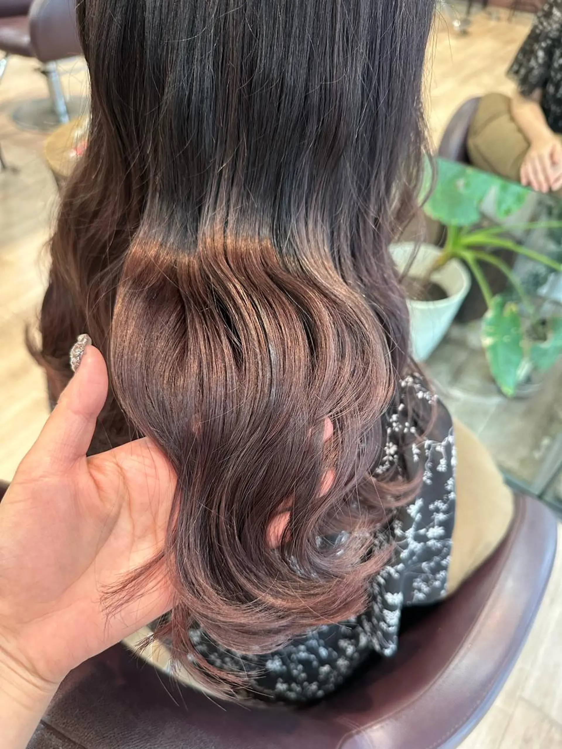 ロング ヘアカラー ツヤ髪質改善 💜れいな💜のヘアスタイル