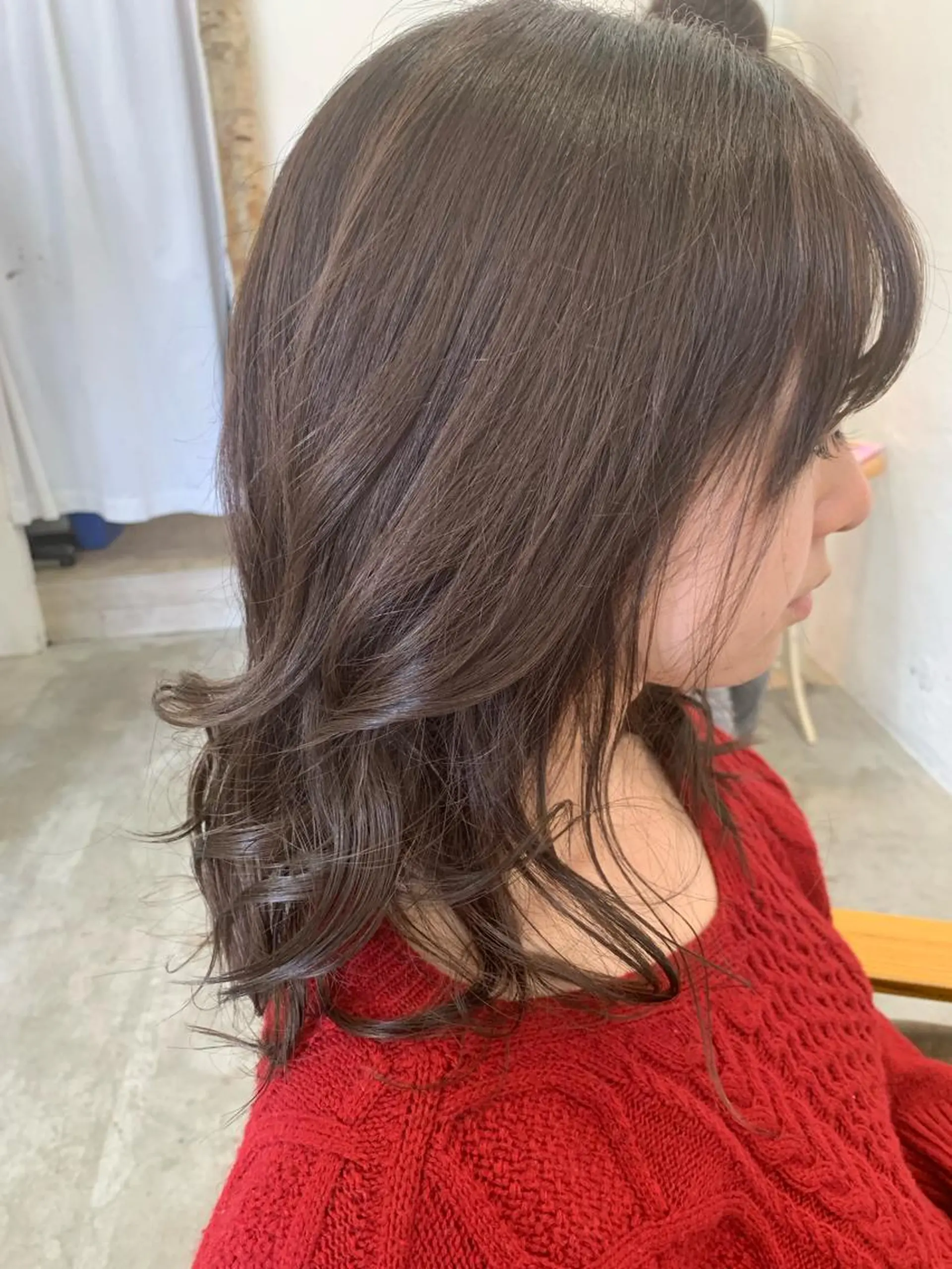 ロング カラー fio マナミのヘアスタイル