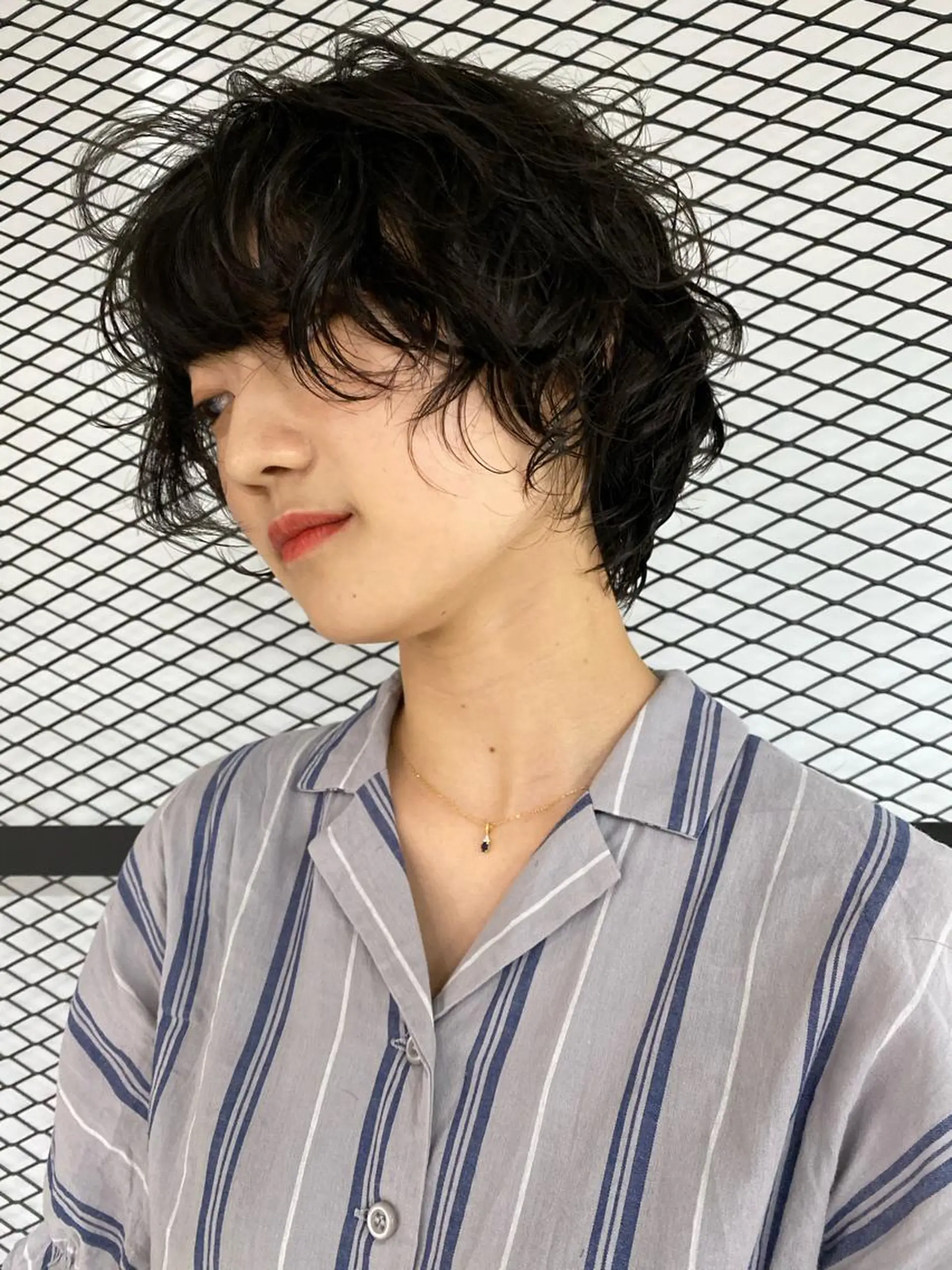 ショート パーマ KOOKI スティードトーキョーのヘアスタイル