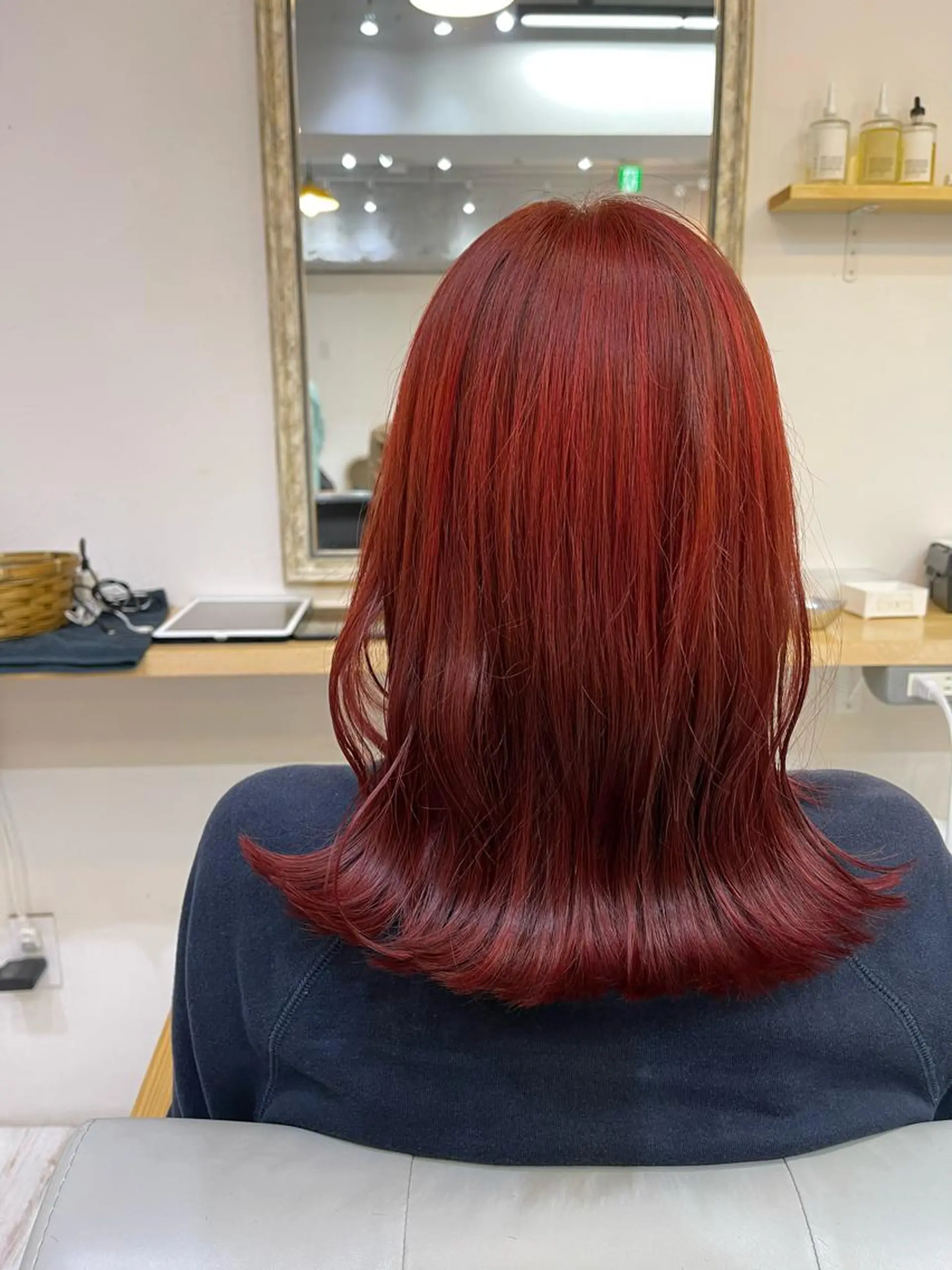 ミディアム カラー 山本 悟志のヘアスタイル