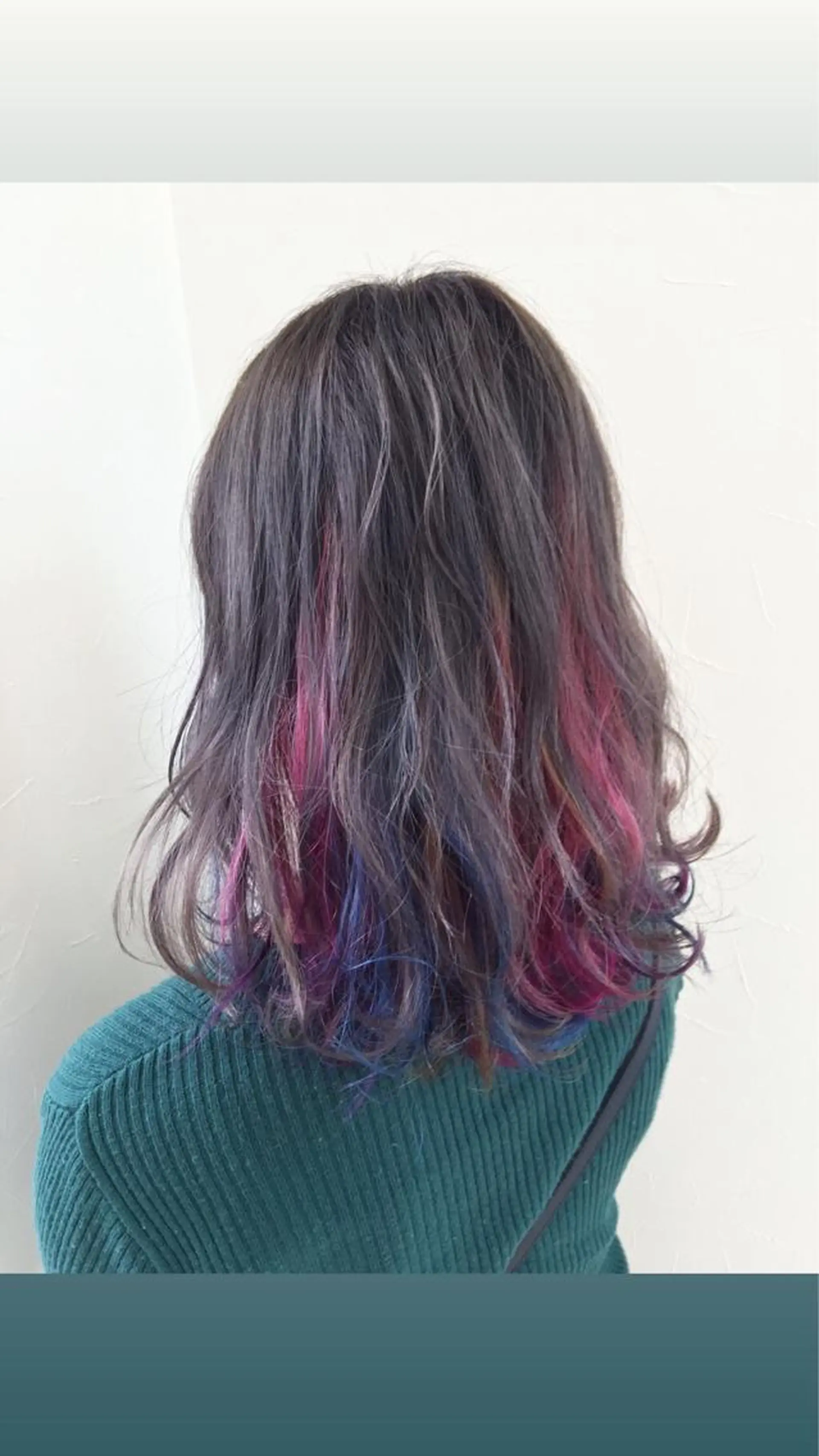 カラー ユニコーンカラー MERu/高橋裕之 /レイヤー/艶カラーのヘアスタイル