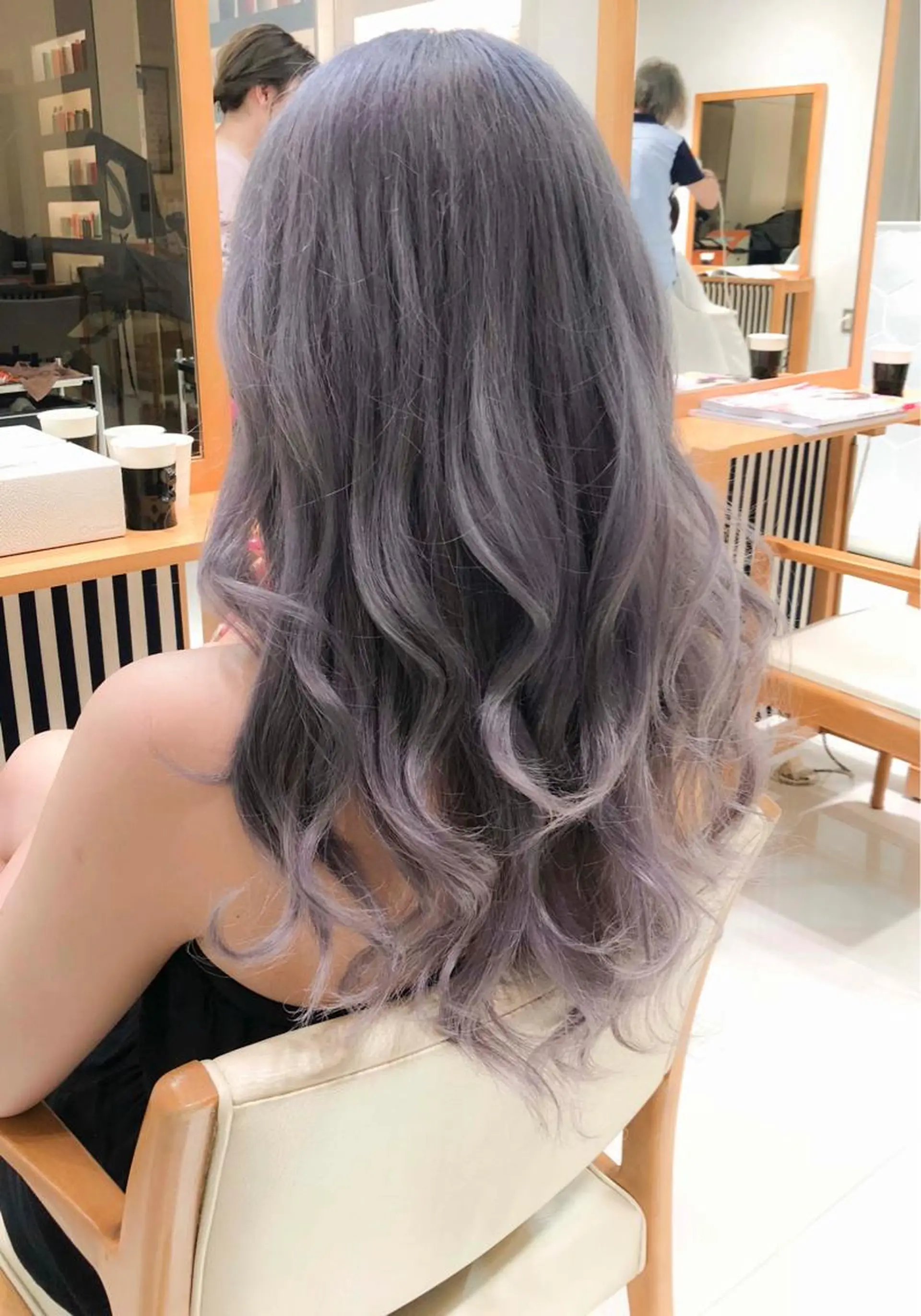 ロング カラー Days 透明感カラーのヘアスタイル