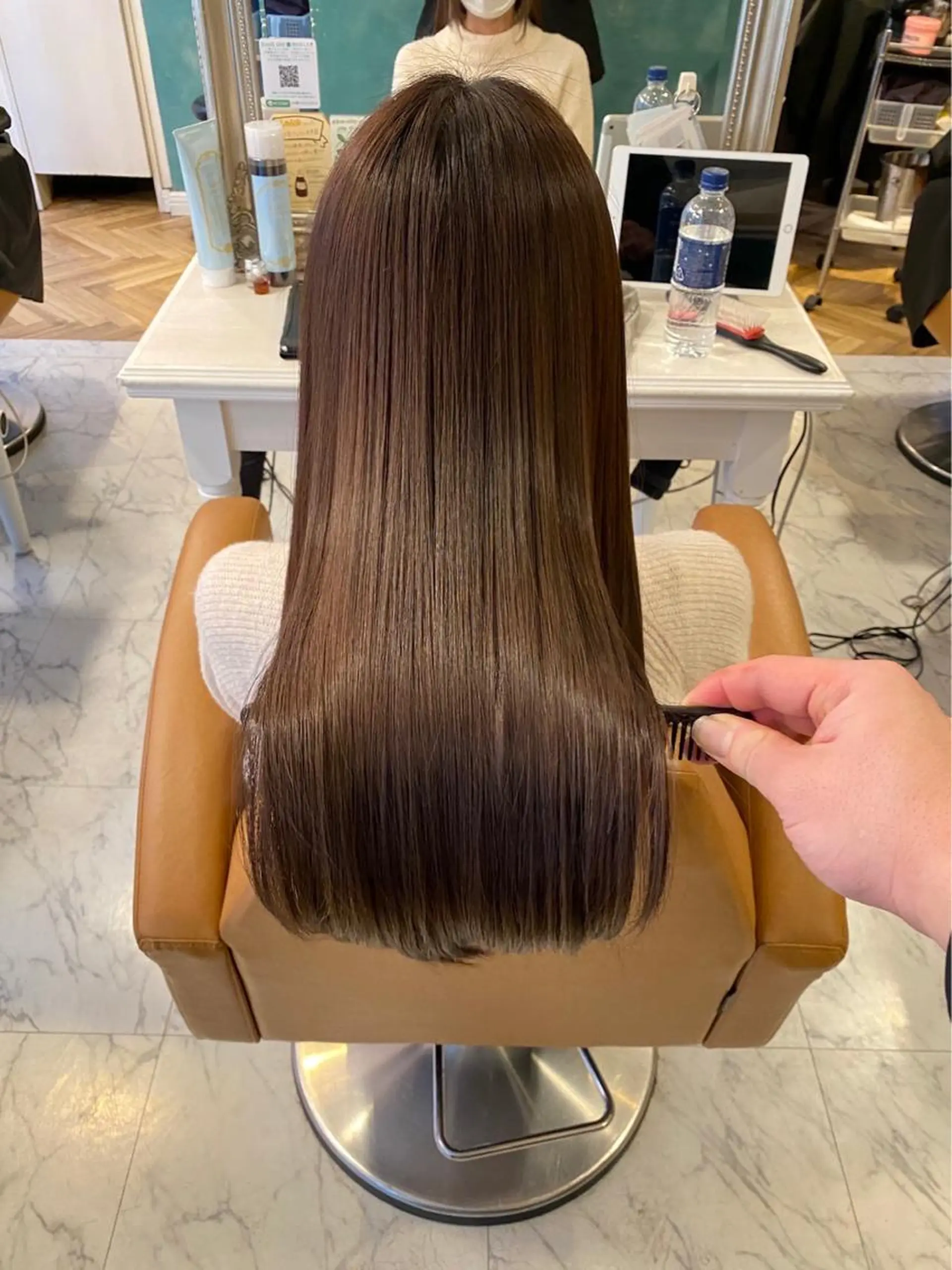 ロング サロウィン銀座RAYⅡ所属・❣️髪質改善/ 美髪矯正/沼座悠人のヘアスタイル