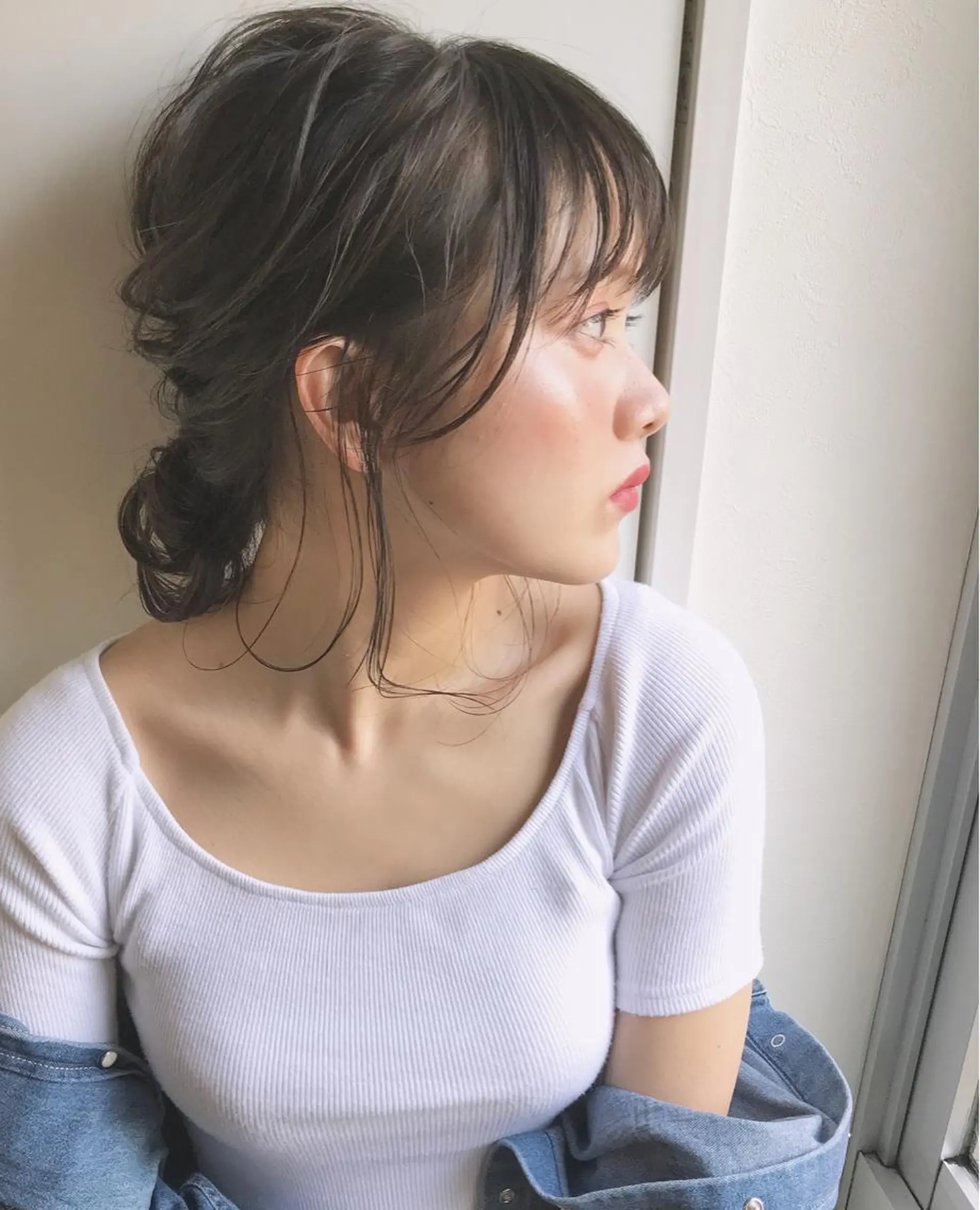 ミディアム ヘアアレンジ Satsuki ✂︎♡のヘアスタイル