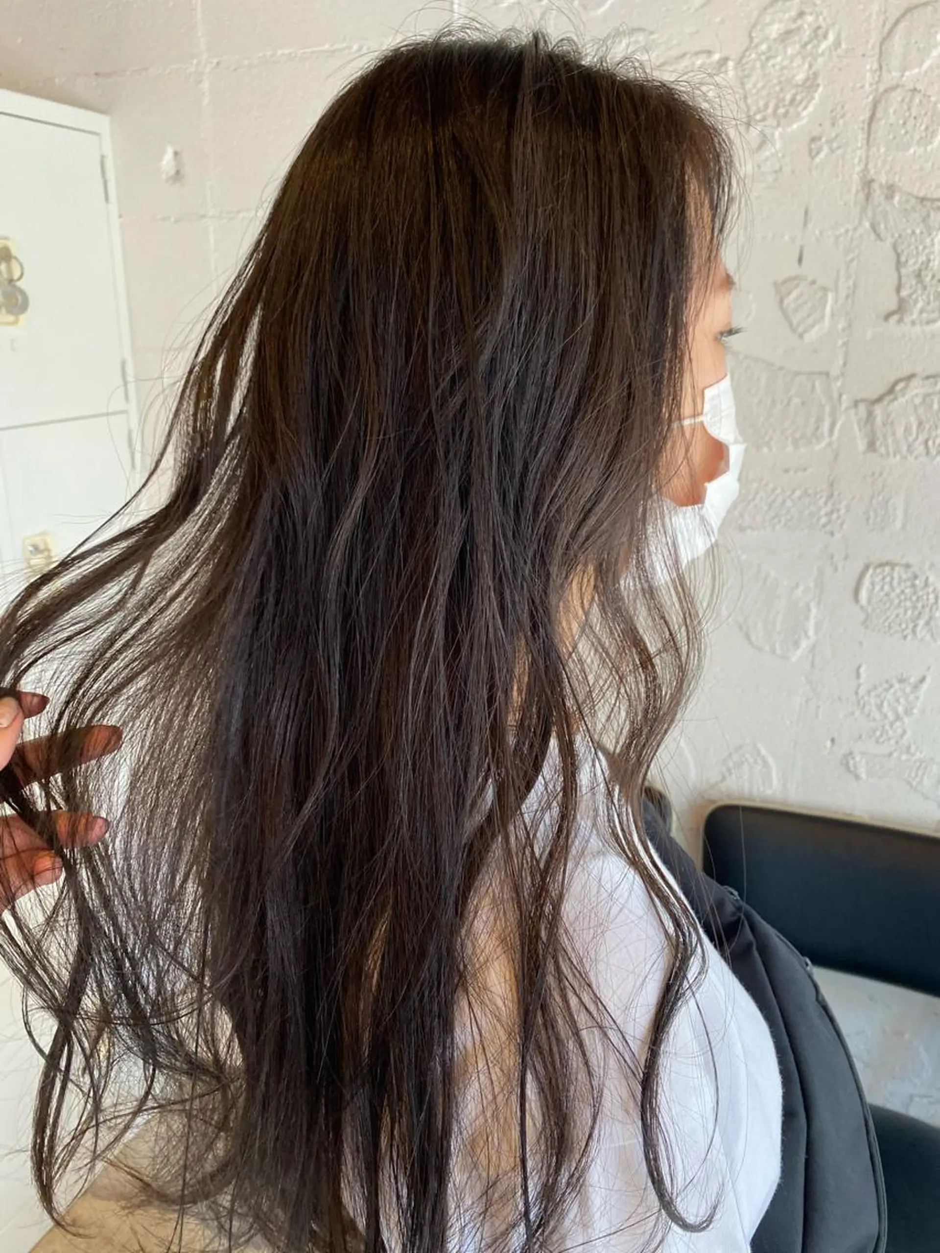 ロング カラー ヘアアレンジ satsuki 暖色・ブラウンカラーのヘアスタイル