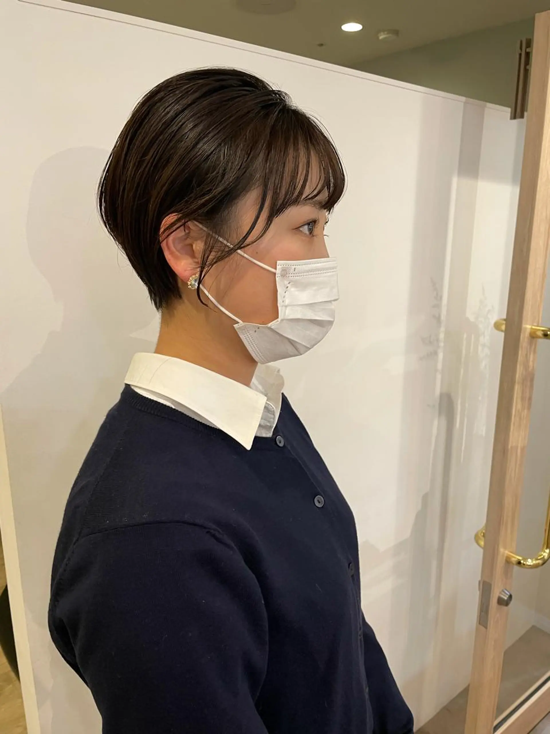 ショート 大迫 江梨のヘアスタイル