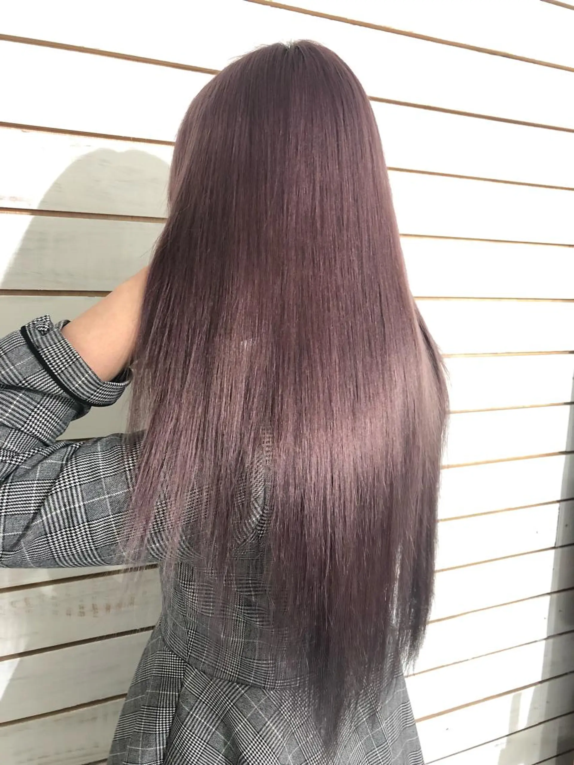 ロング カラー パープルカラー カット ヘアカラー トリートメント 🧡艶髪ちゅるん髪 🫧🧡YUKI❄️のヘアスタイル