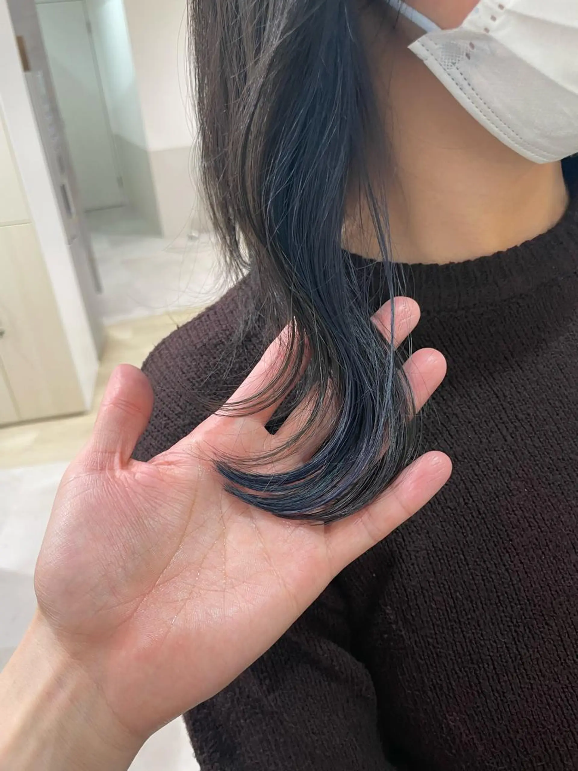 ミディアム 髪質改善ストレー ト指名NO.1林駿希のヘアスタイル