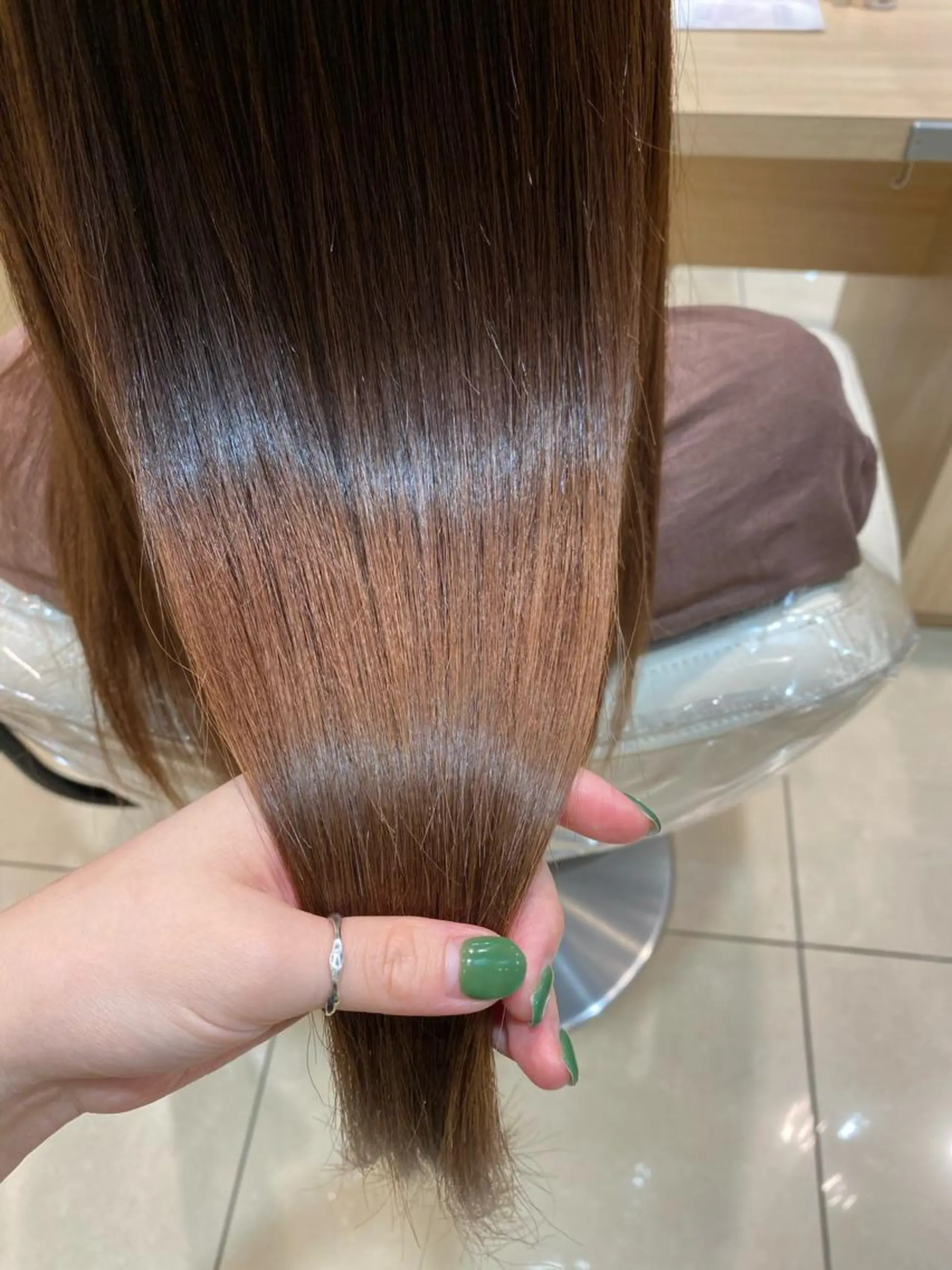 ロング パーマ 縮毛矯正 🌙Ash中目黒 坪内沙月🌙のヘアスタイル